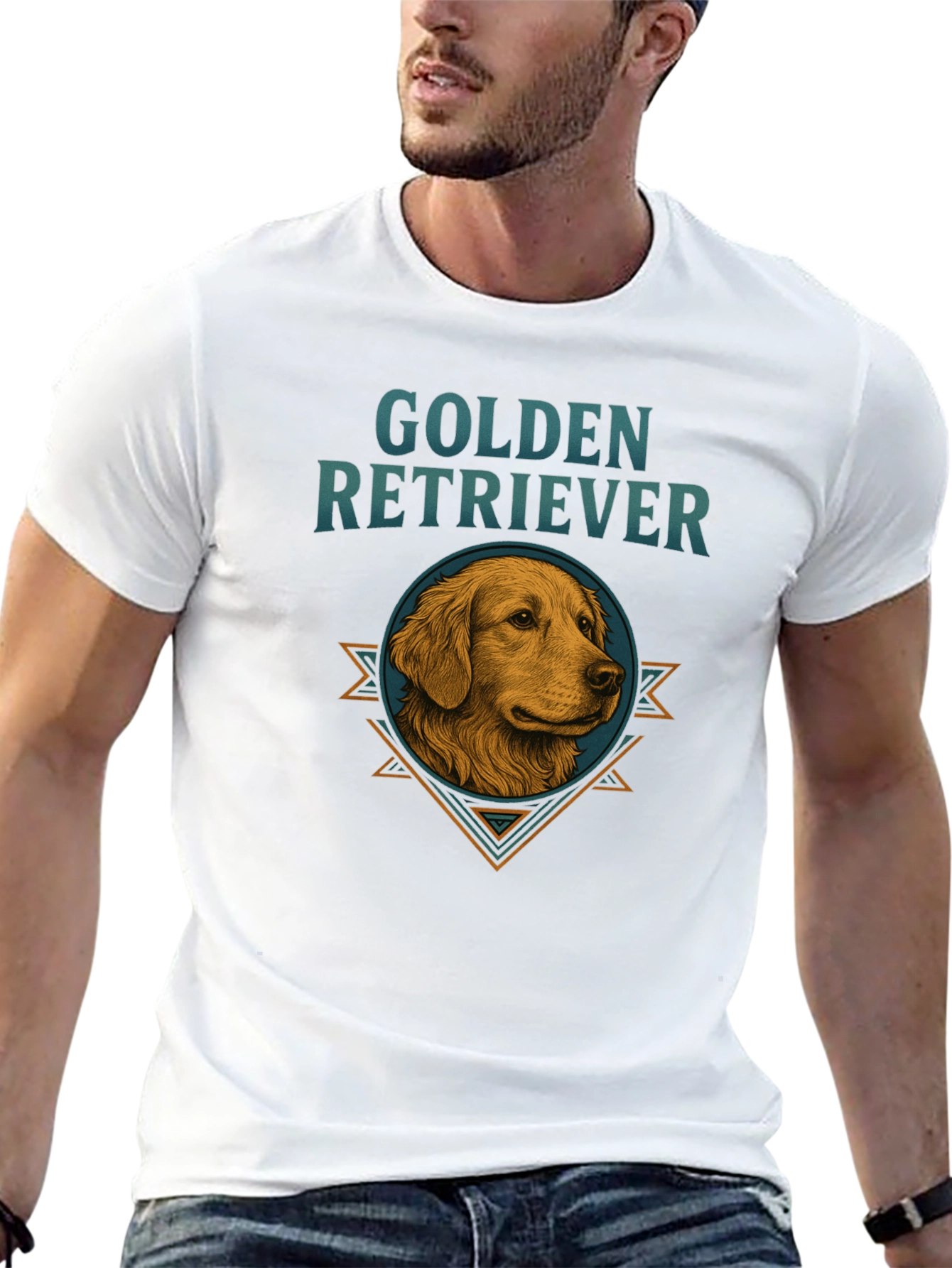 Golden Retriever Graphic Tee