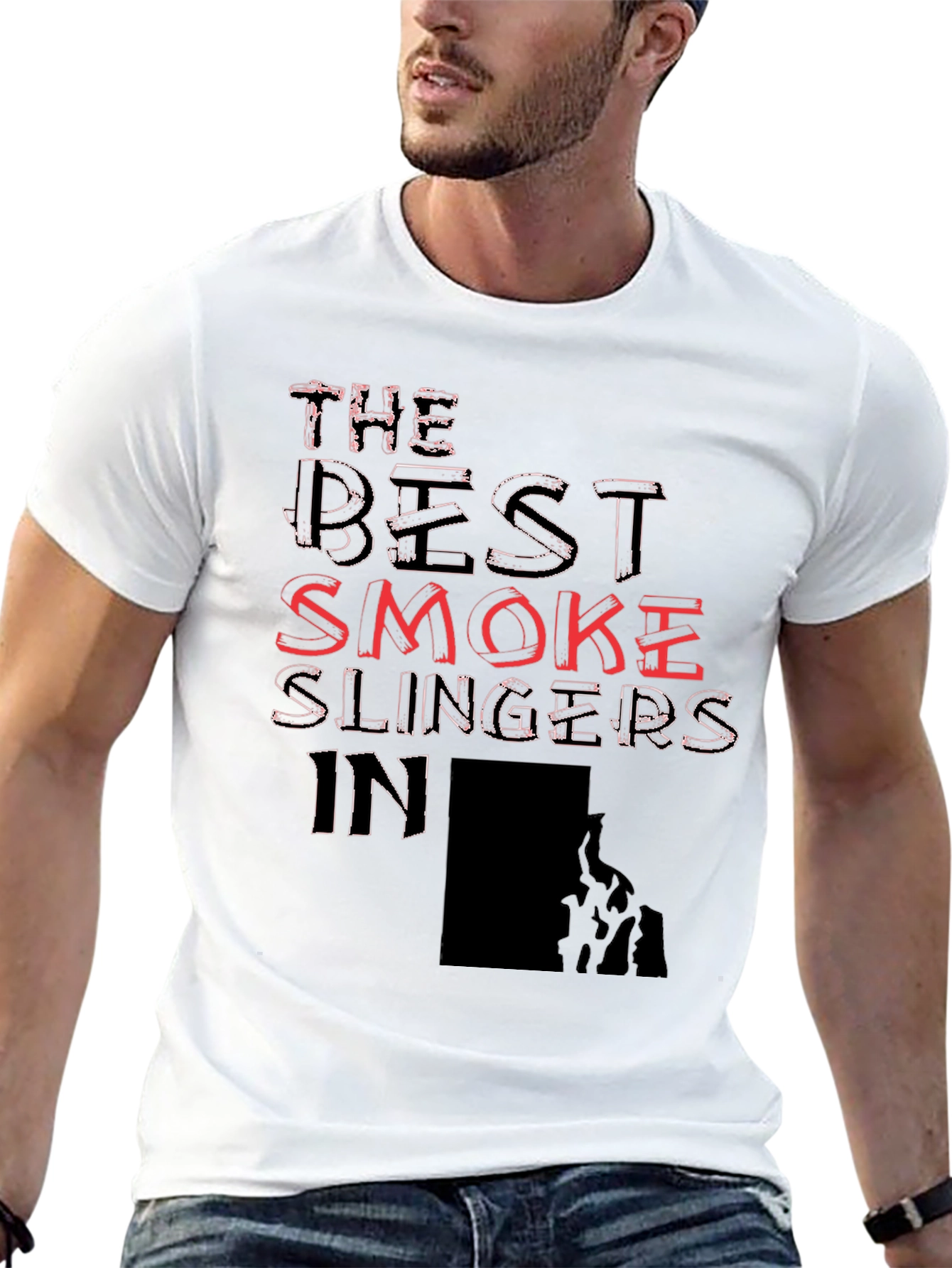 Smoke Slingers Graphic Tee - BBQ Master Shirt