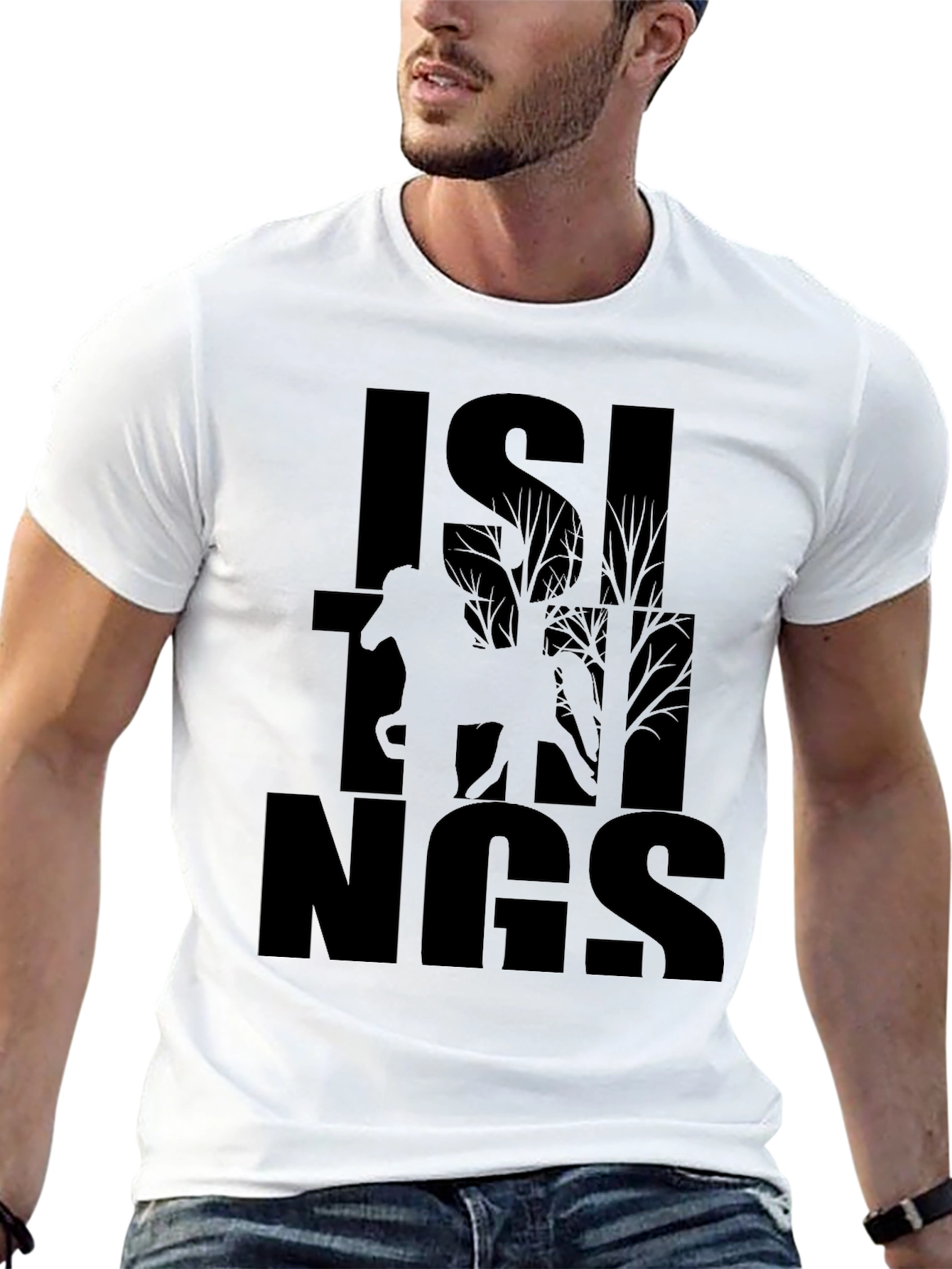 Isi Vikings Black T-Shirt