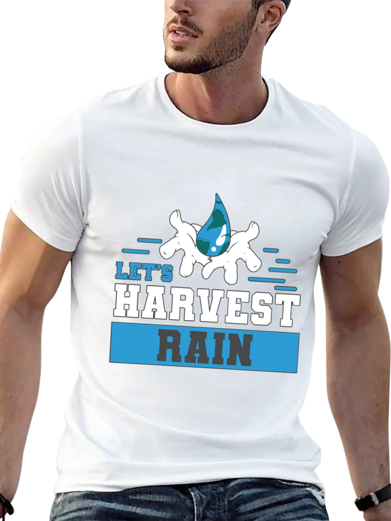 Harvest Rain T-Shirt - Water Conservation Tee