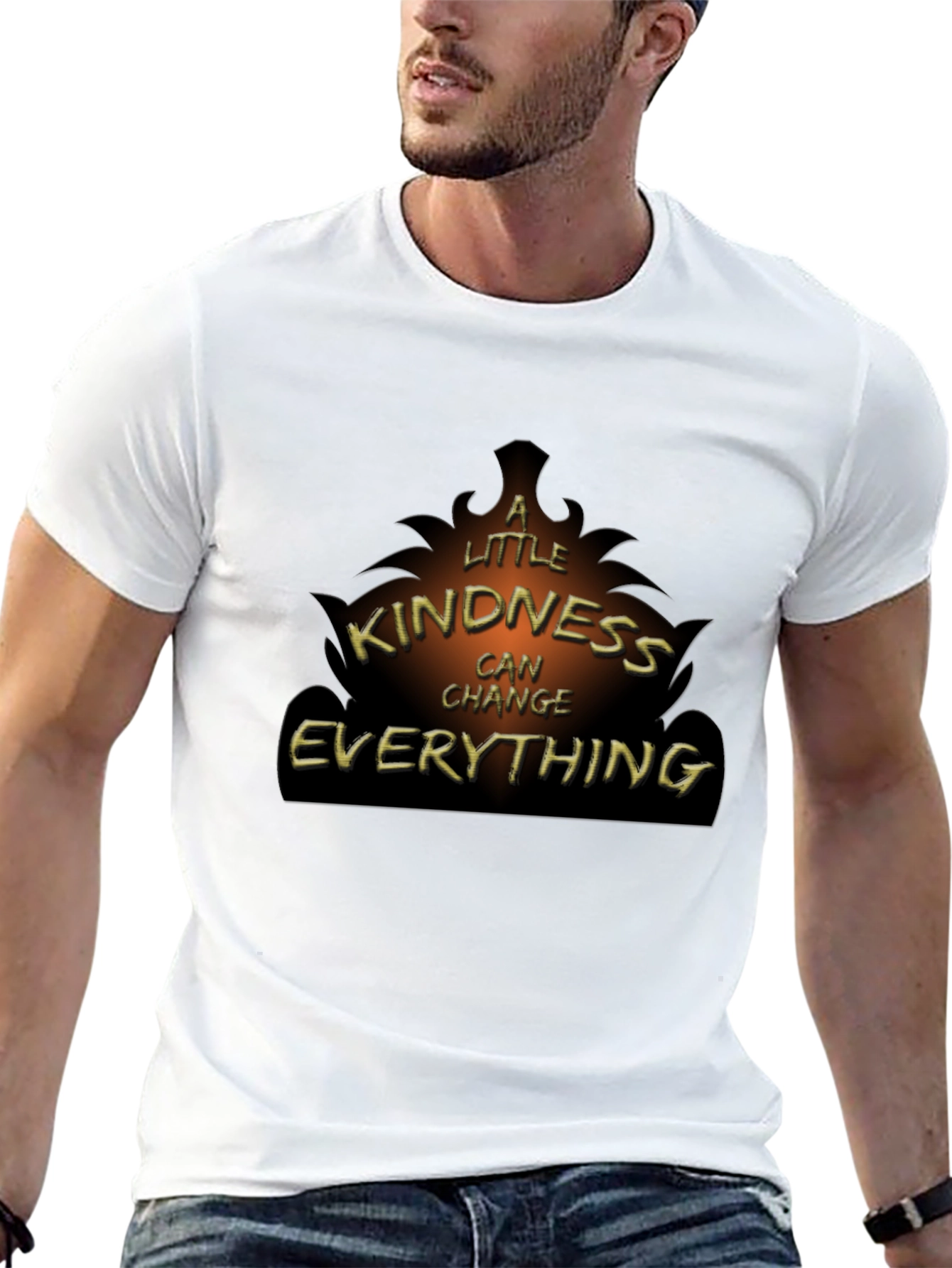 Kindness Change Everything Black T-Shirt