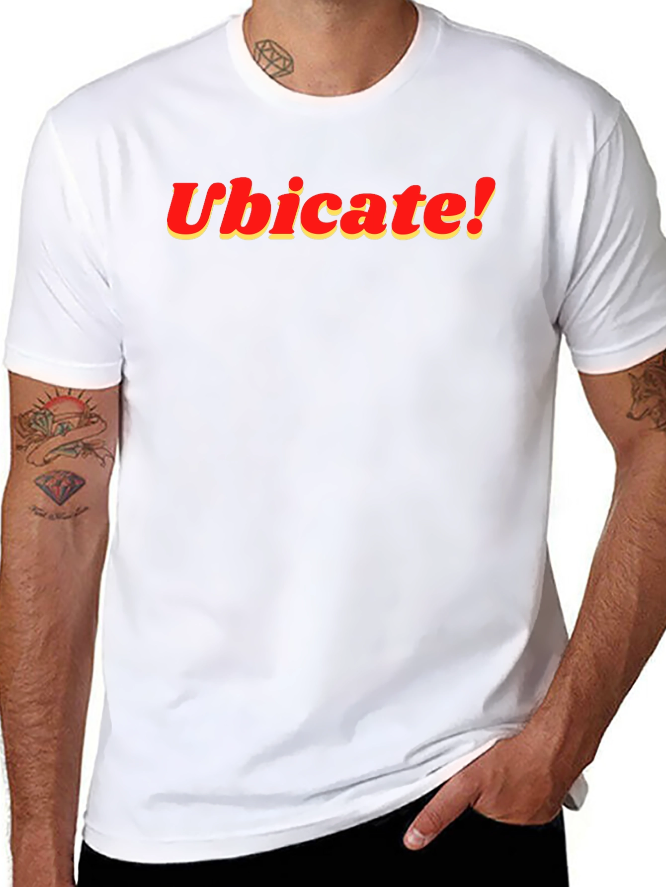 Ubicate! Black Graphic T-Shirt