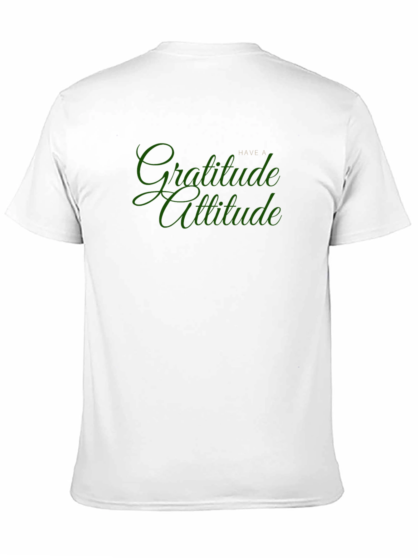 Gratitude Attitude Graphic Tee - Black T-Shirt