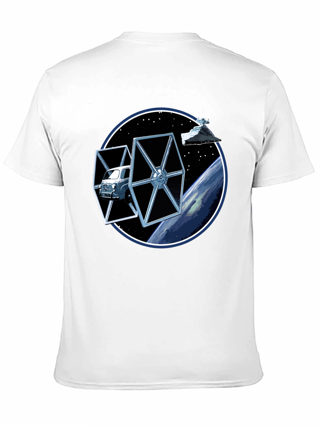 Star Wars Car TIE Fighter Black T-Shirt