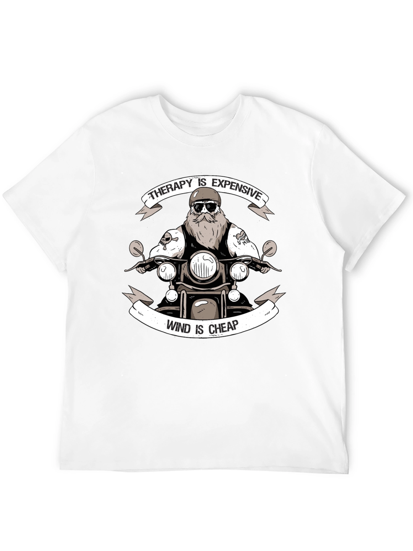 Therapy is Expensive Wind is Cheap Graphic T-Shirt
