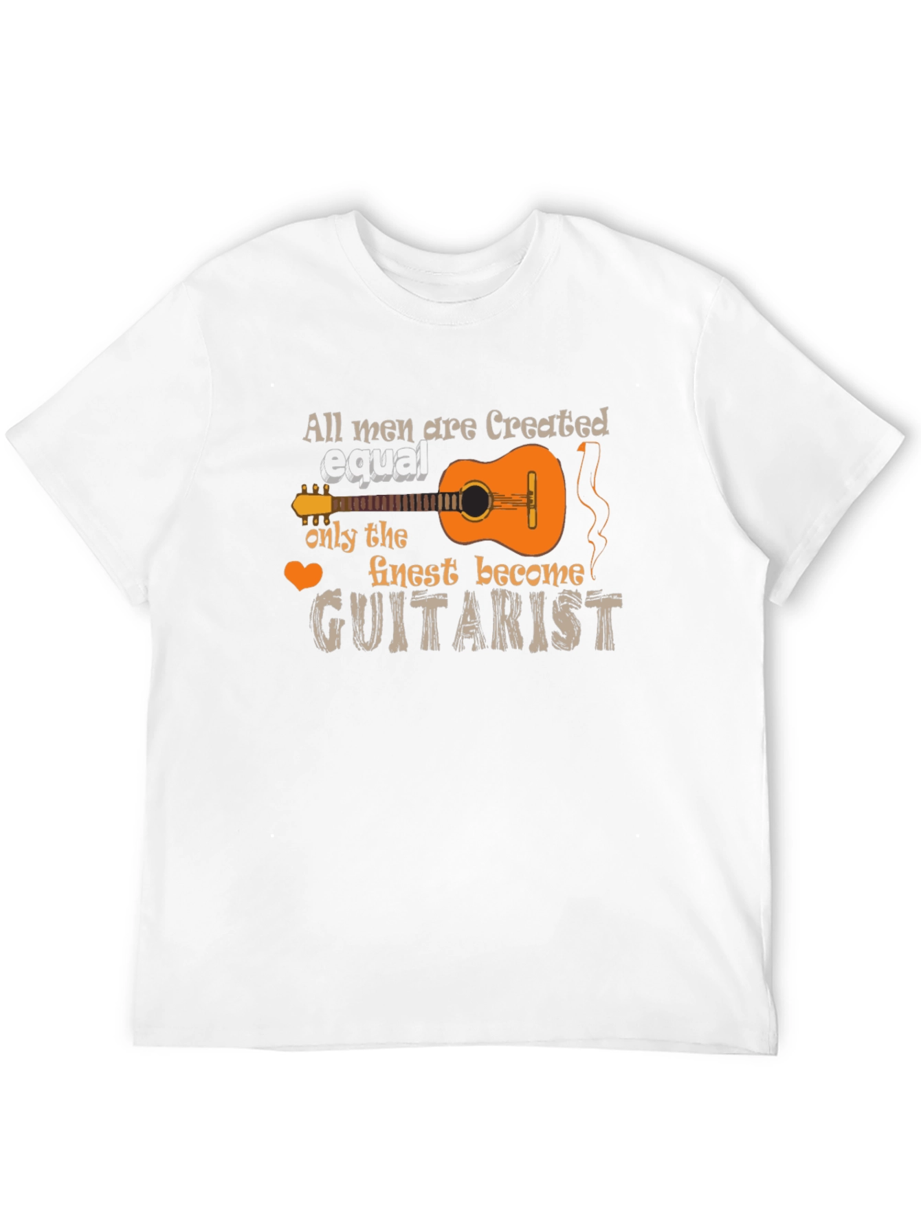 Guitarist T-Shirt - All Men Created Equal