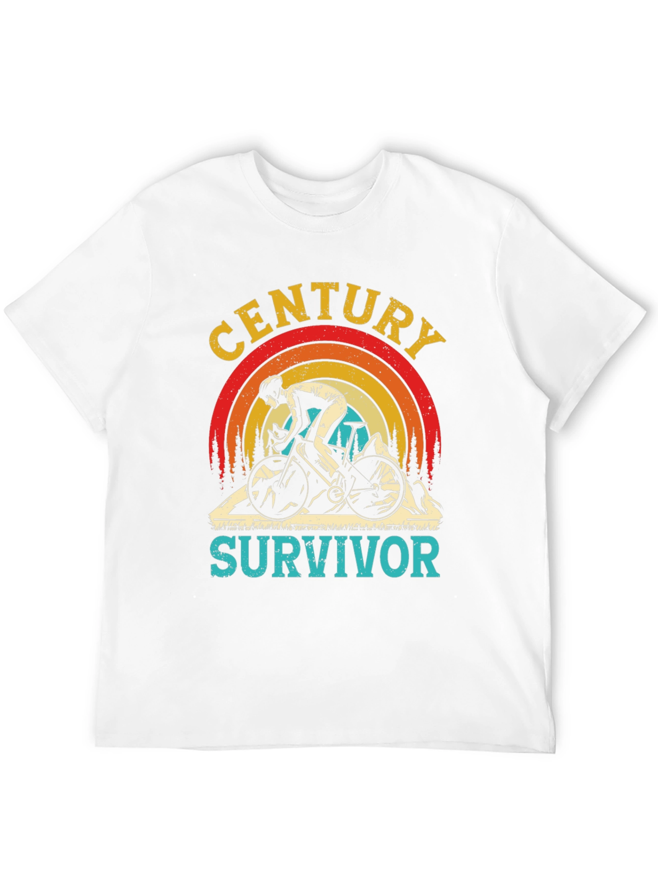 Century Survivor Cycling Graphic T-Shirt