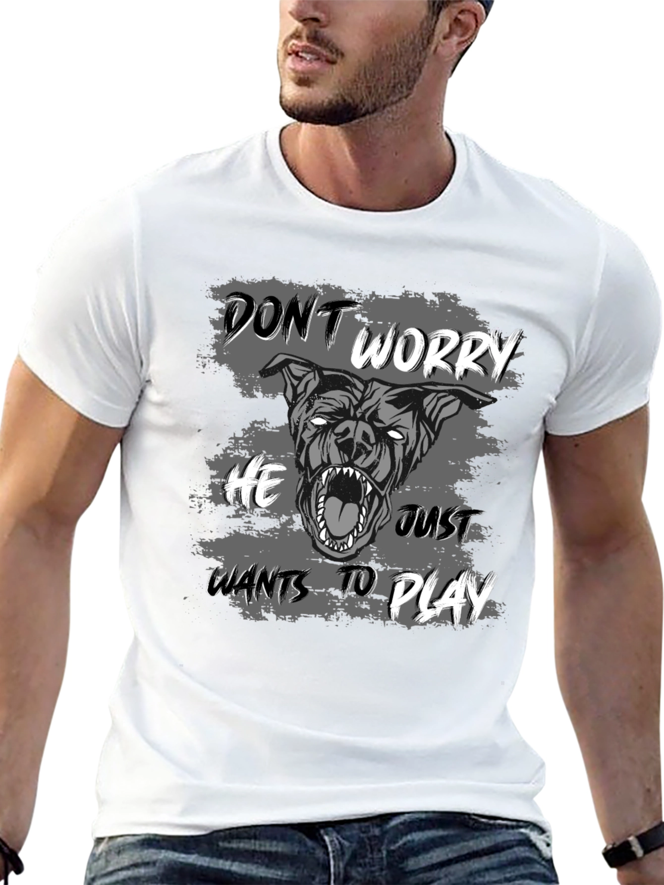 Dog Wants To Play T-Shirt