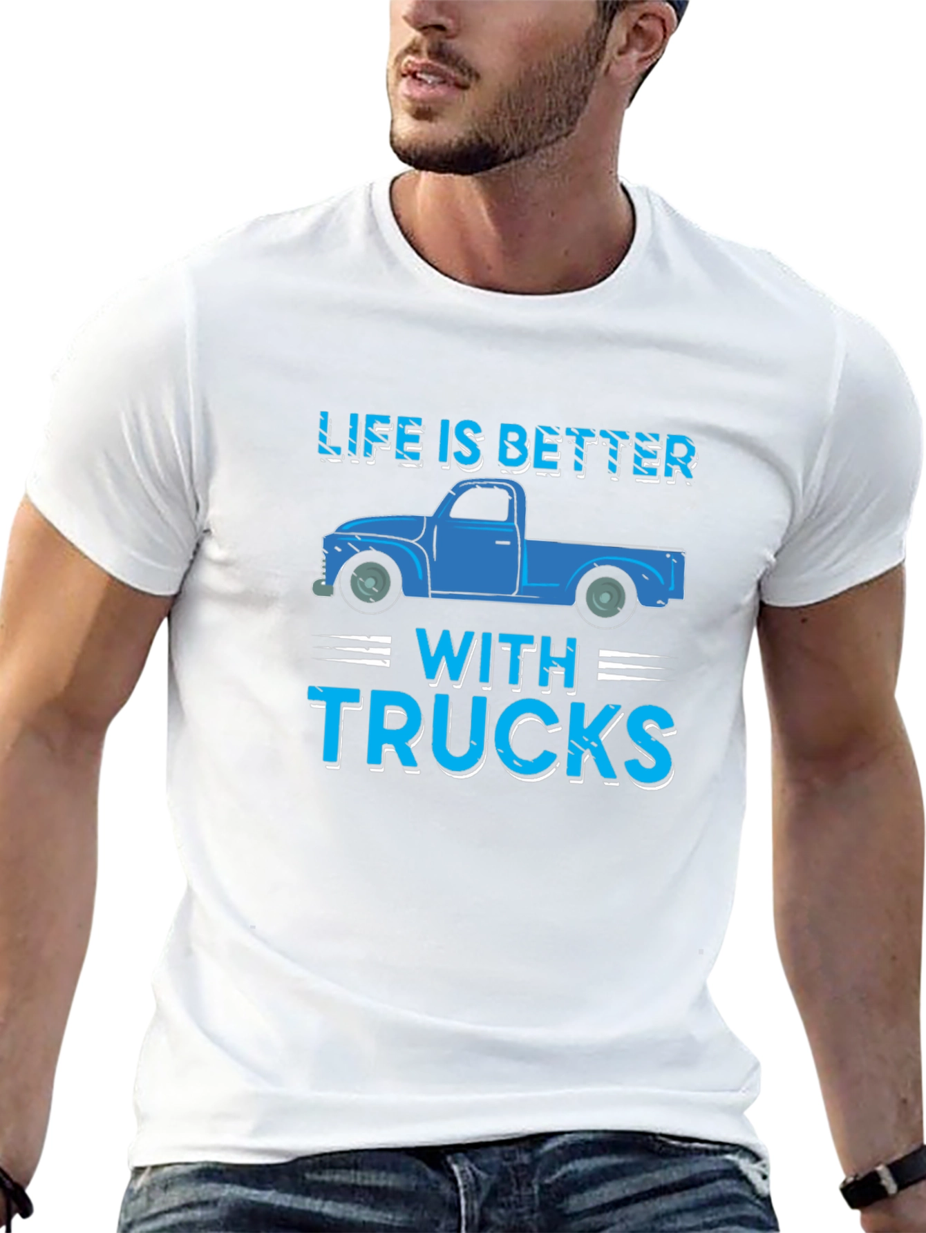 Life is Better with Trucks Graphic Tee