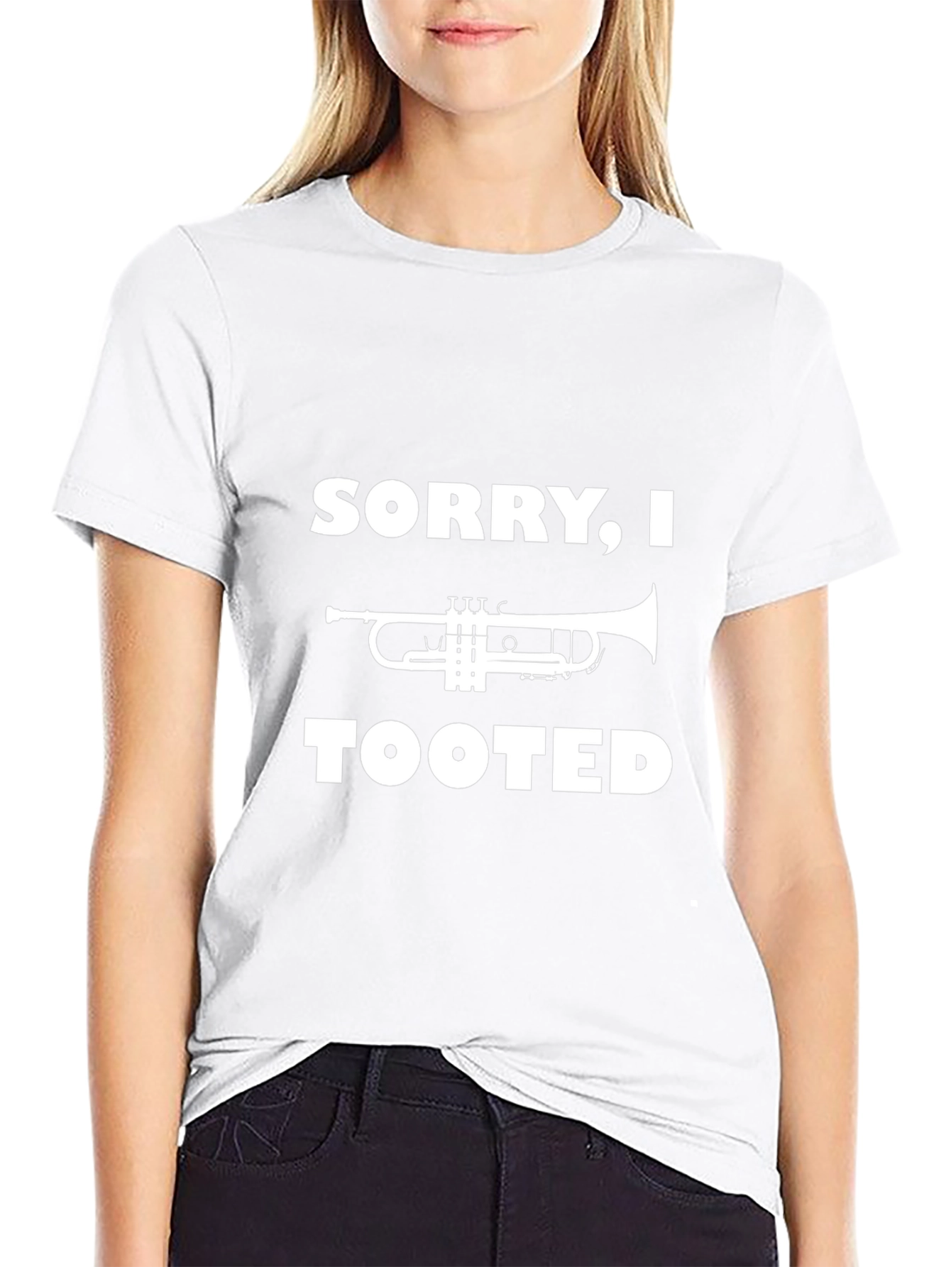 Sorry I Tooted Trumpet T-Shirt
