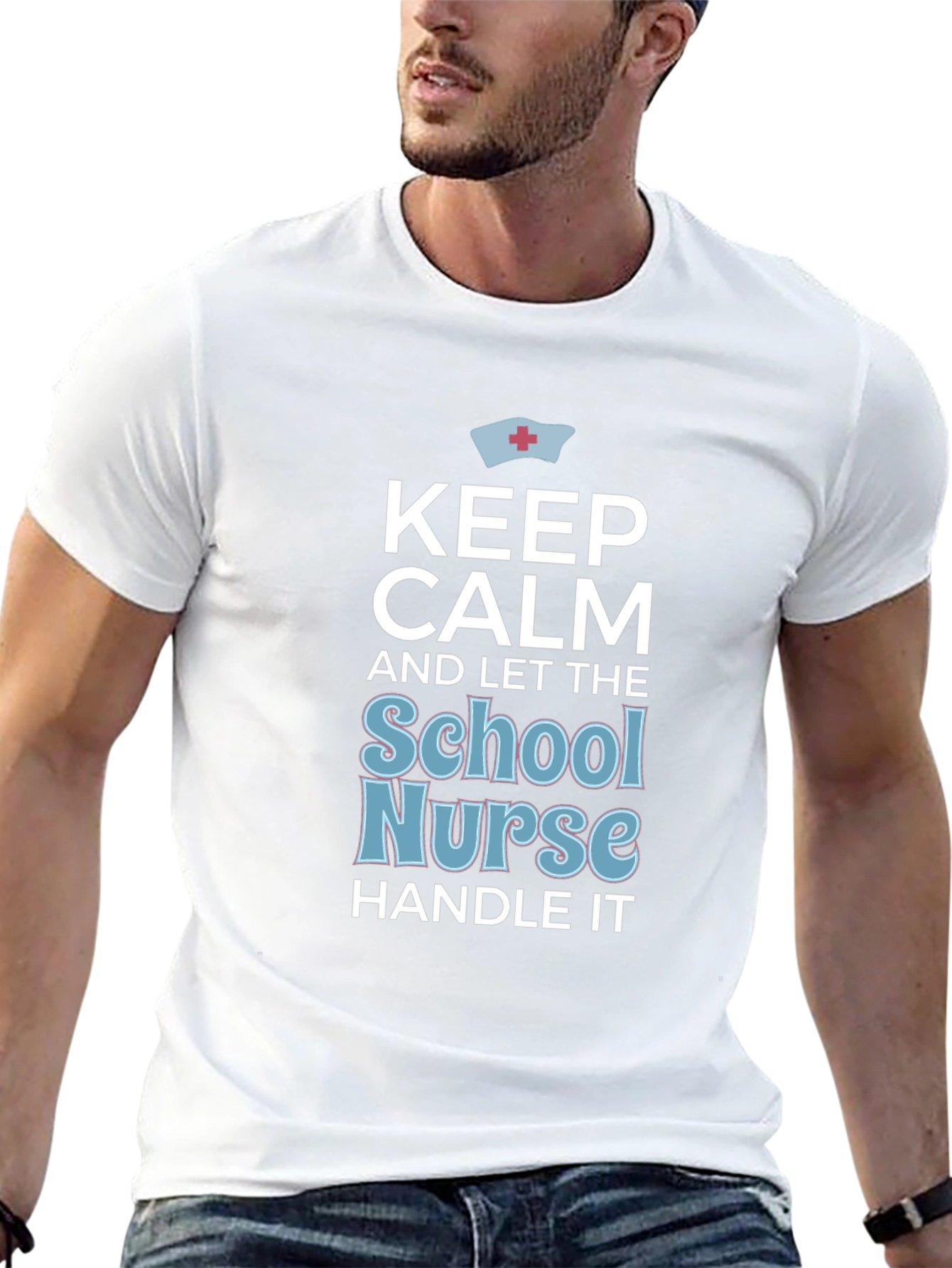 Keep Calm School Nurse T-Shirt