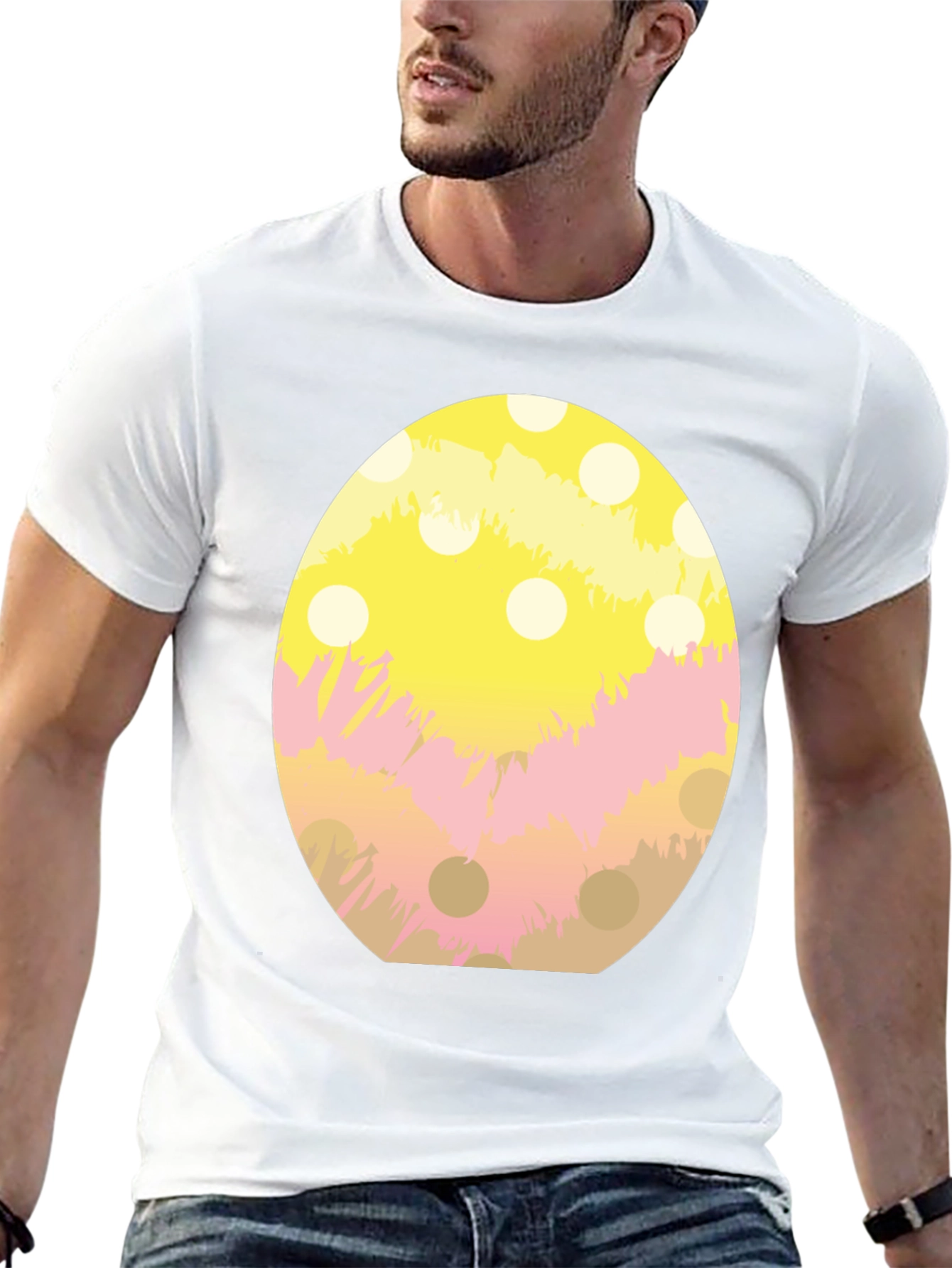 Easter Egg Graphic Tee - Festive Holiday Shirt