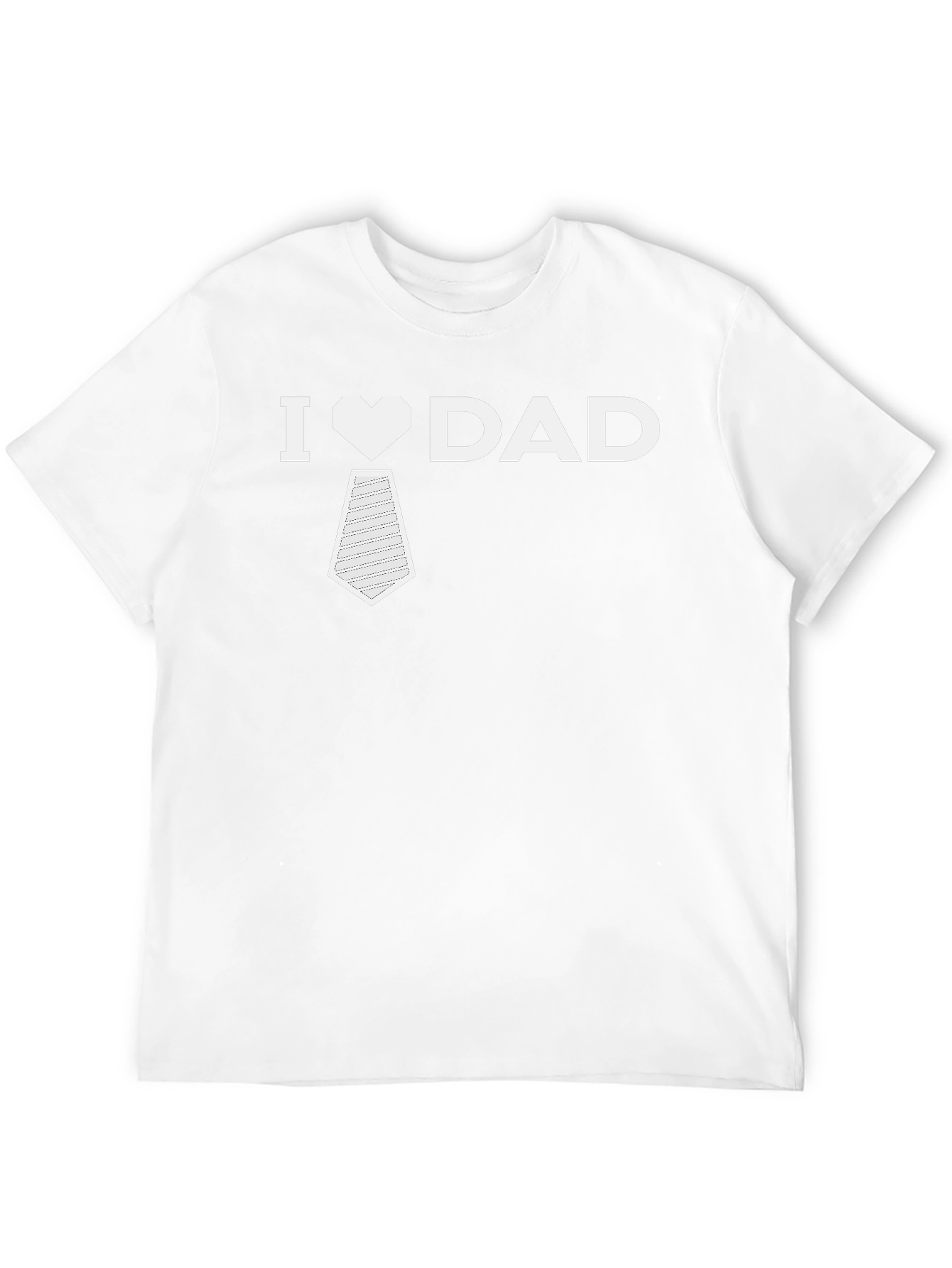 I Heart Dad T-Shirt Fathers Day Gift