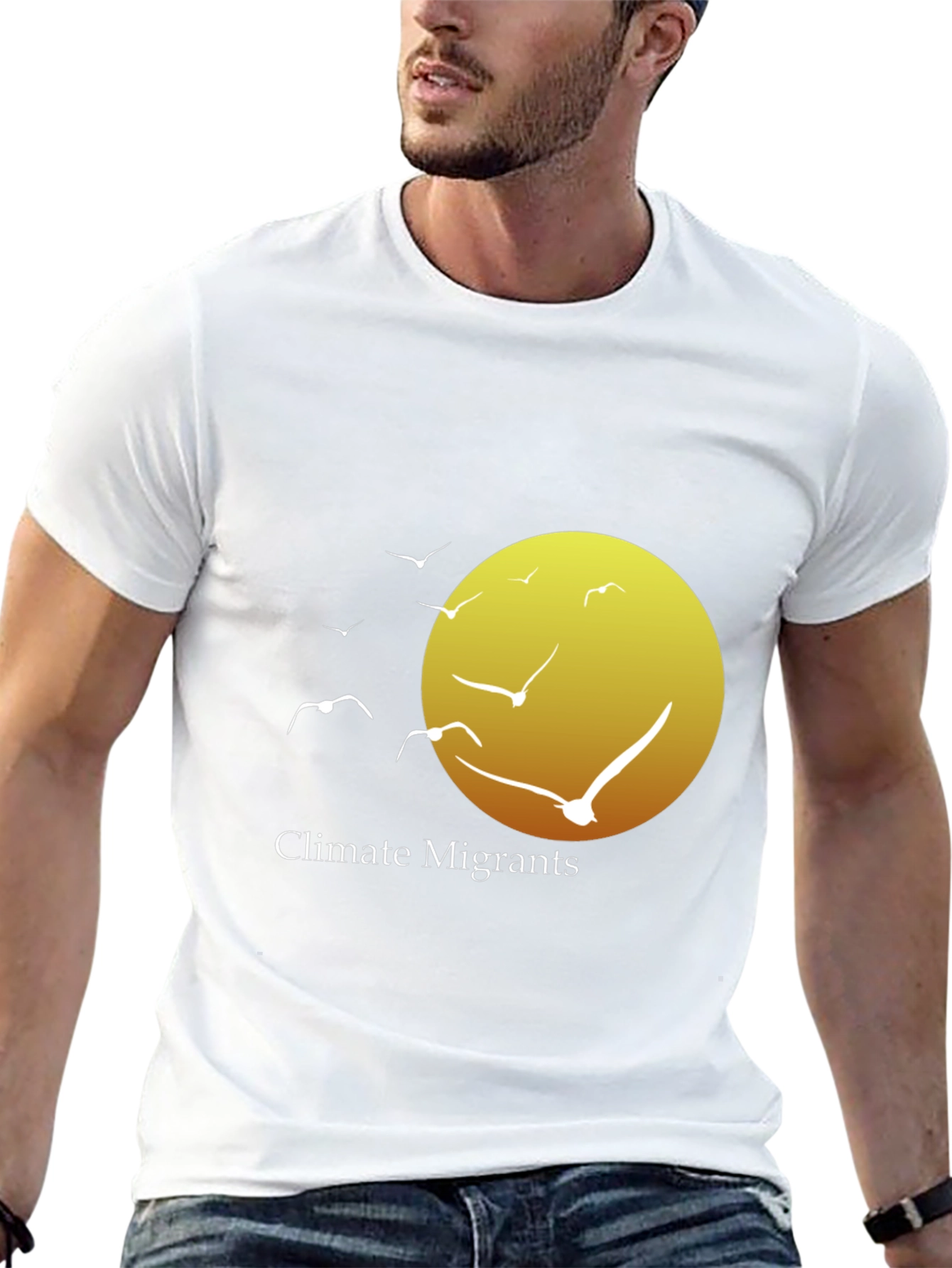 Climate Migrants T-Shirt - Black Graphic Tee