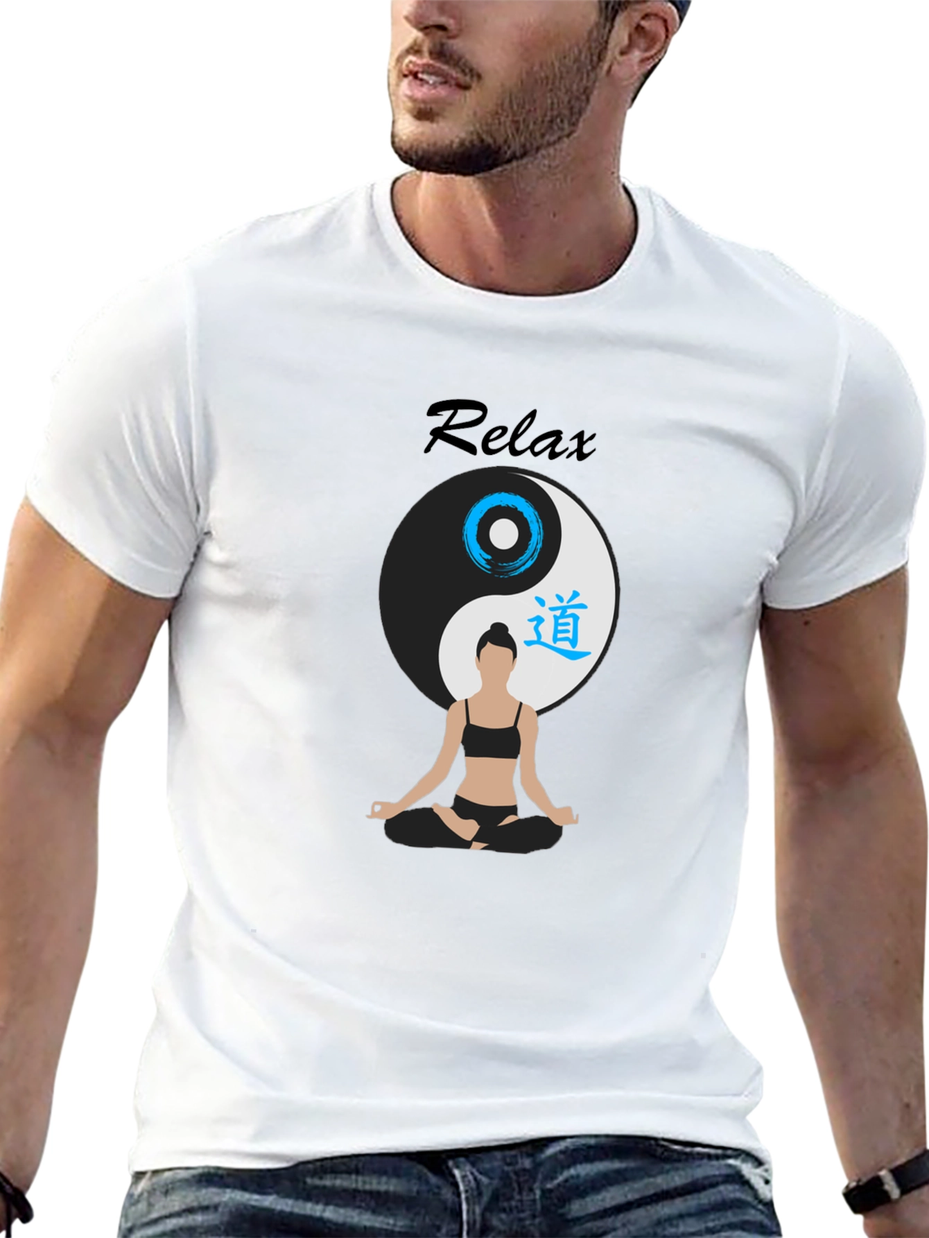Relax Yin Yang Yoga T-Shirt
