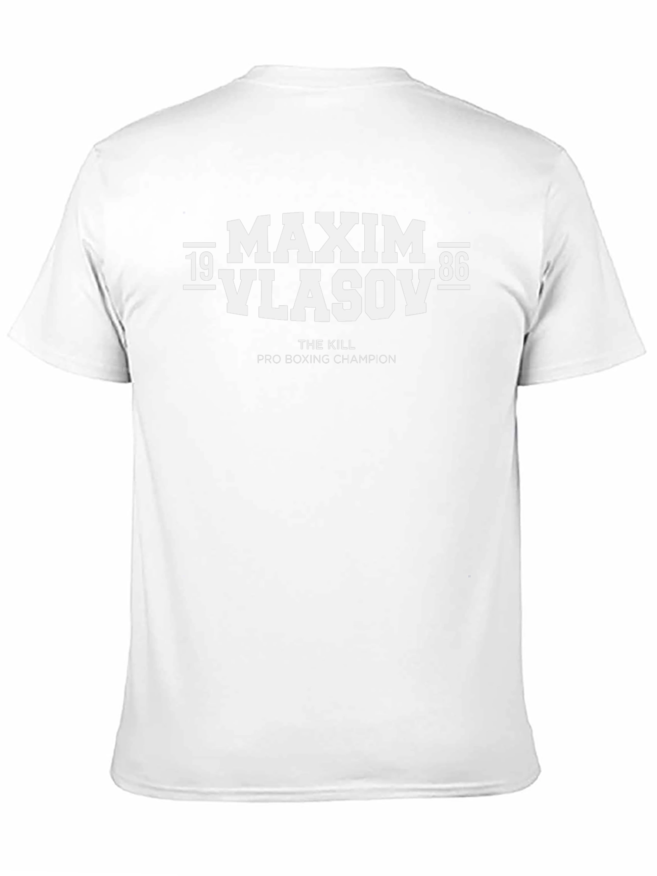 Maxim Vlasov Boxing Champion Black T-Shirt