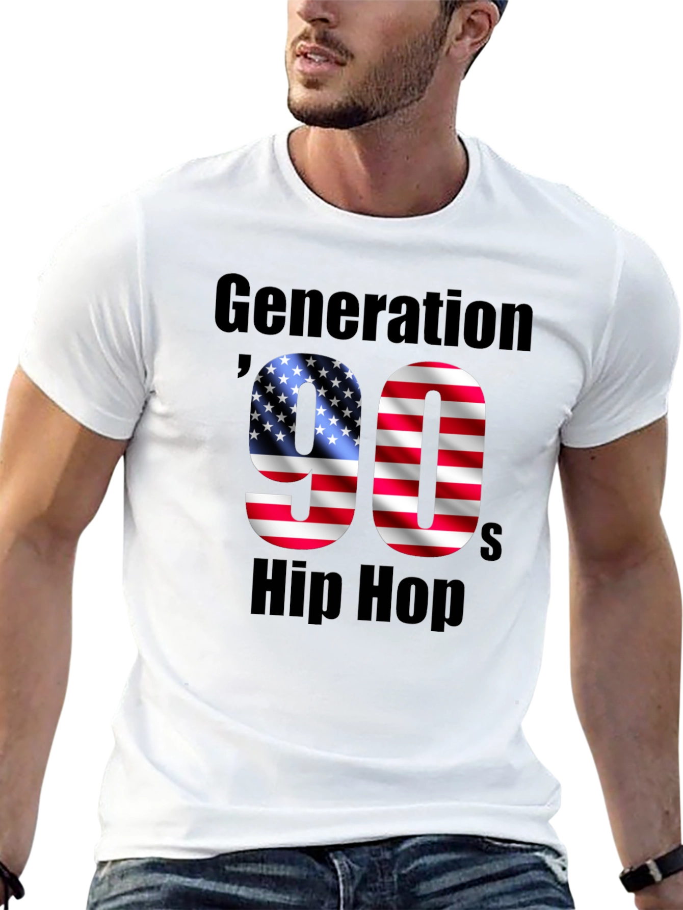 Generation 90s Hip Hop Graphic Tee