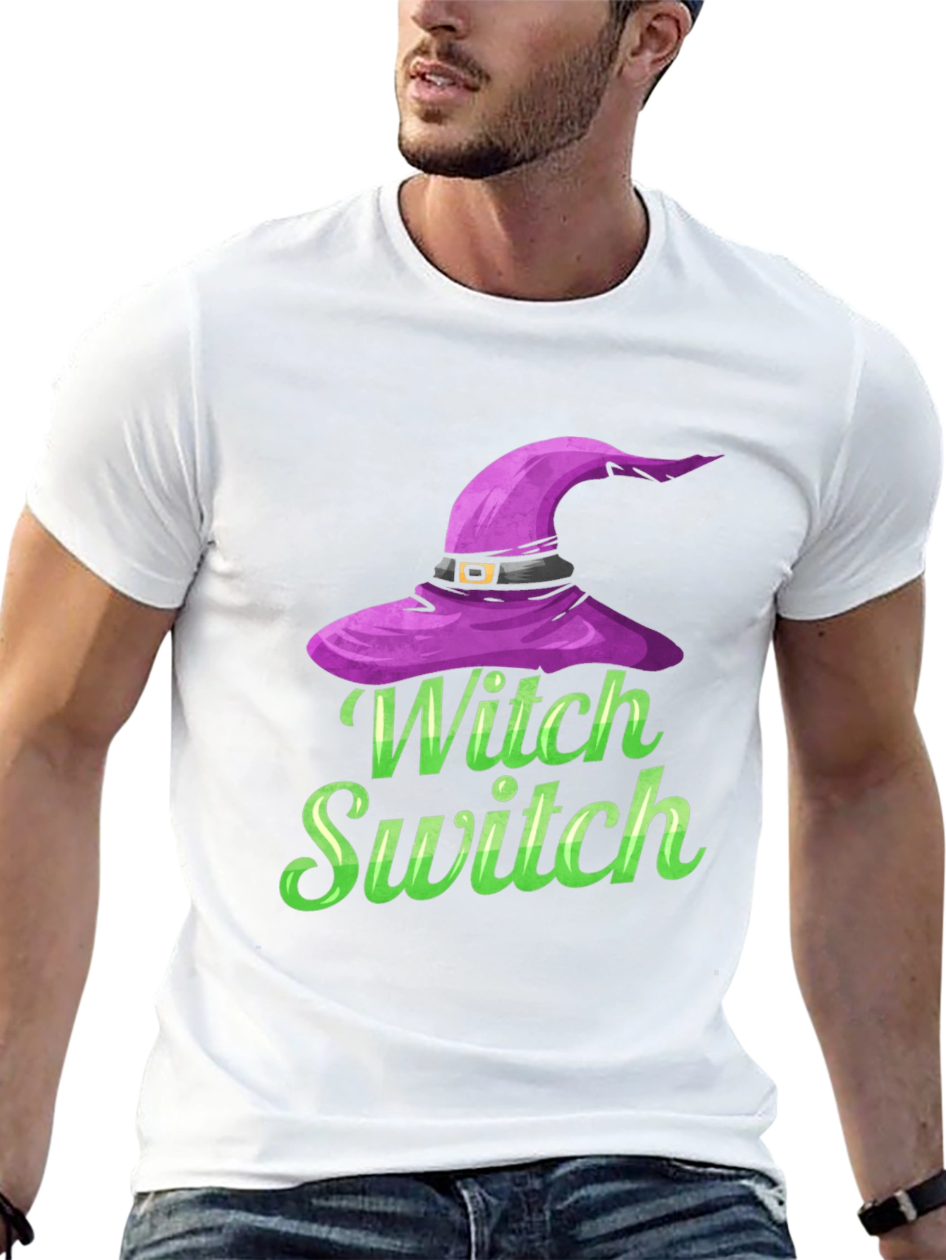 Witch Switch Halloween T-Shirt