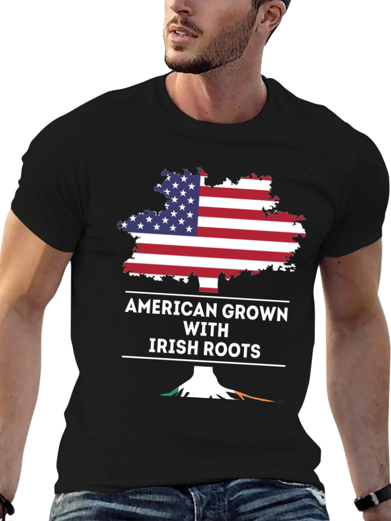 American Grown with Irish Roots T-Shirt