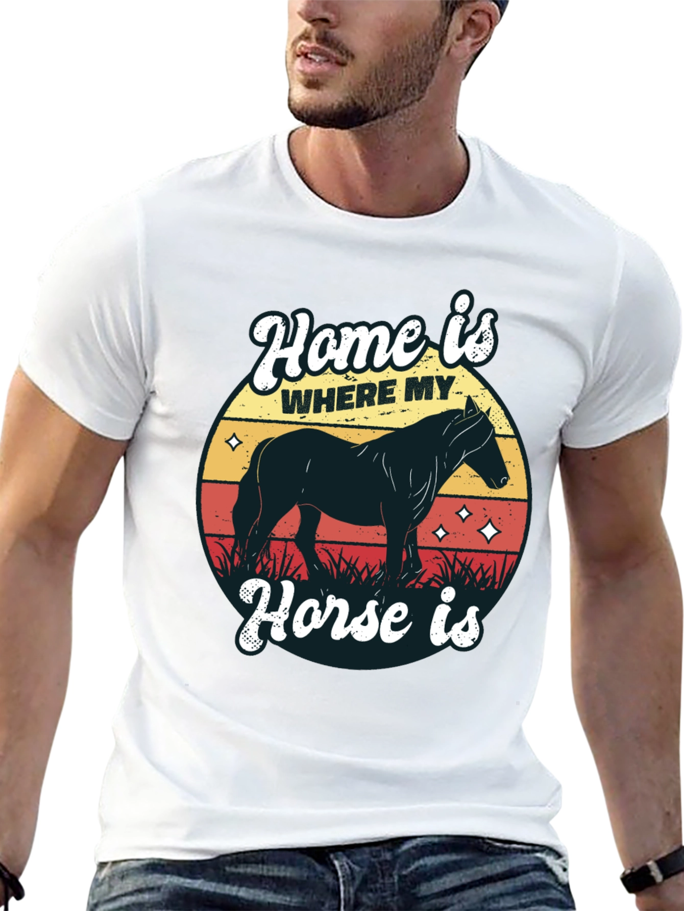 Home is Where My Horse is T-Shirt
