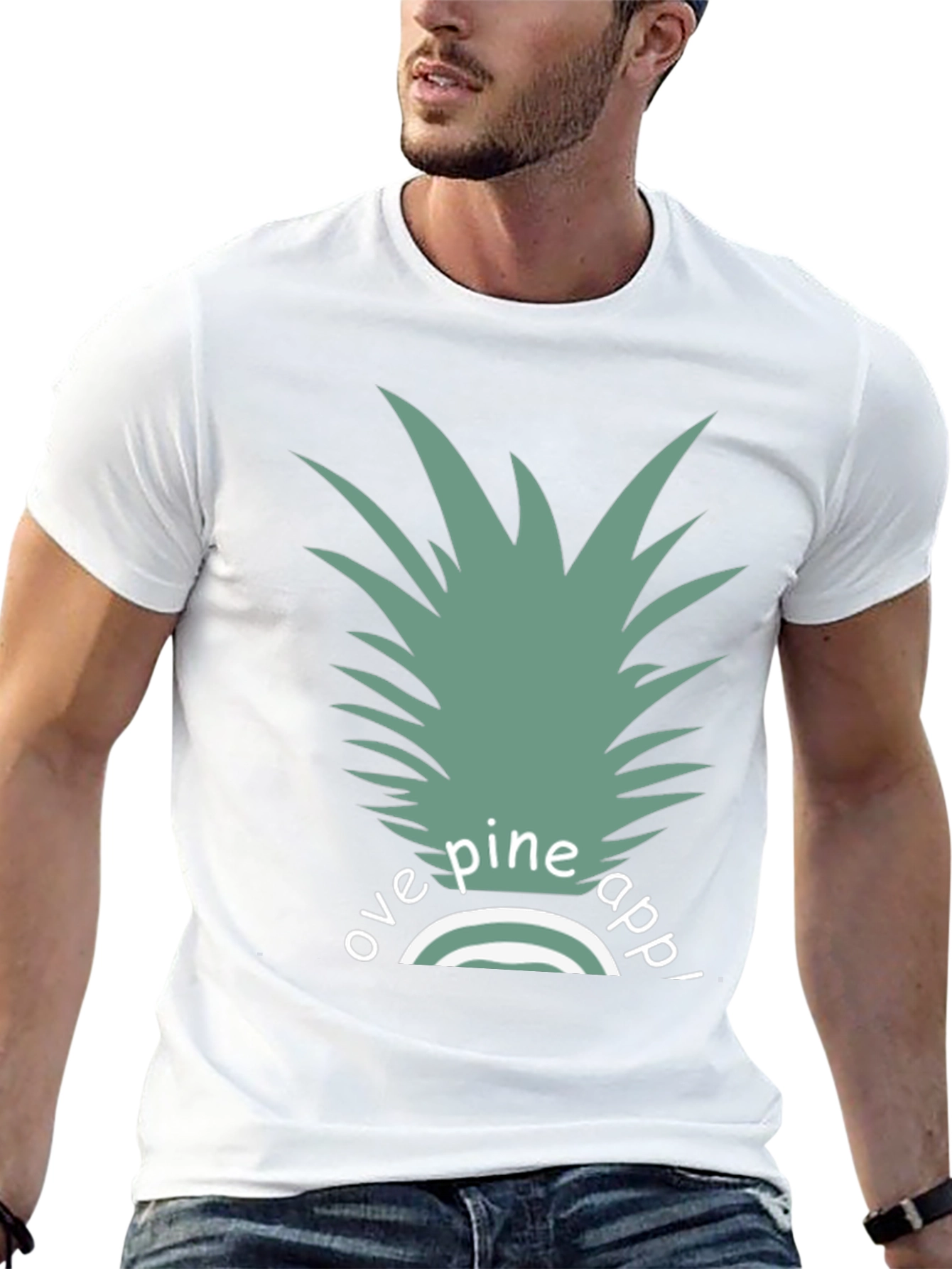 Pineapple Graphic Tee - Tropical Vibe