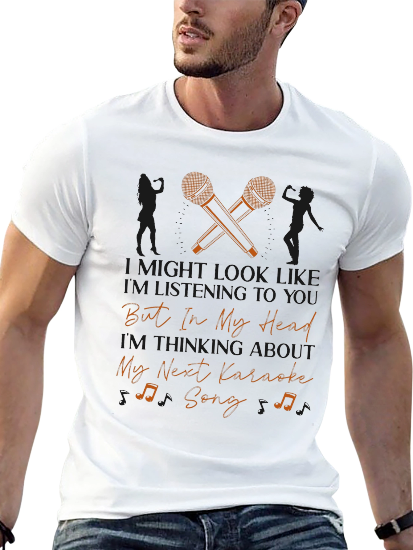 Karaoke Lover T-Shirt - Funny Music Tee