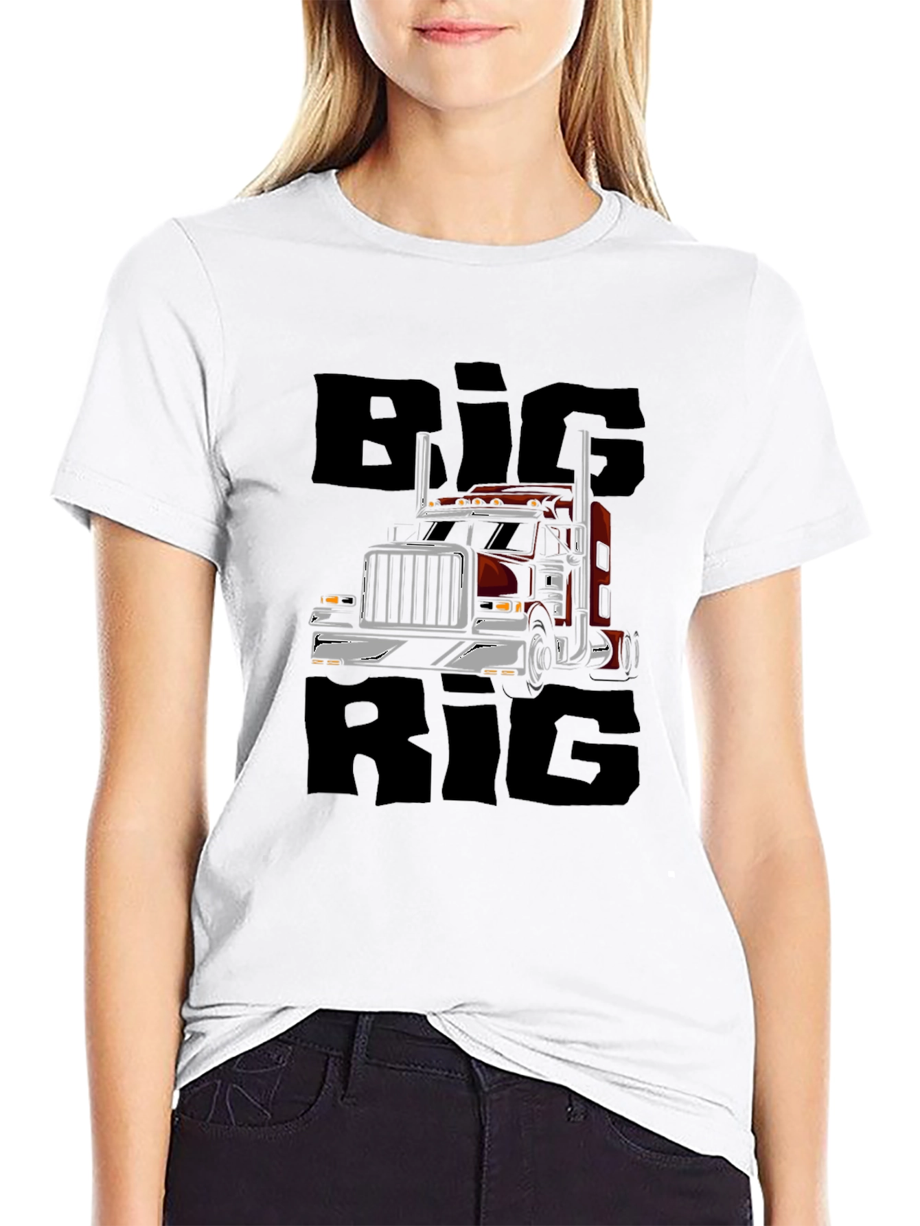 Big Rig Trucker Graphic Tee