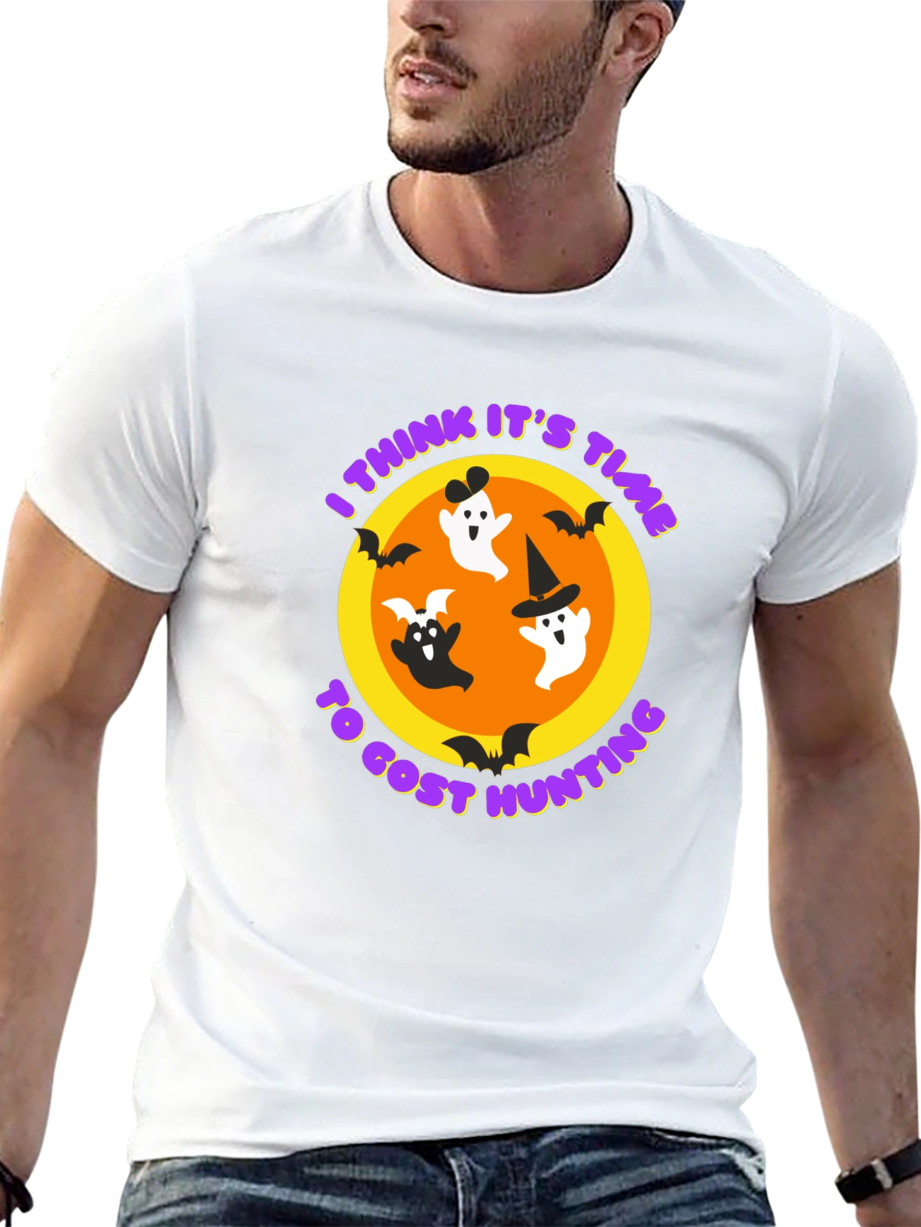 Ghost Hunting Halloween T-Shirt