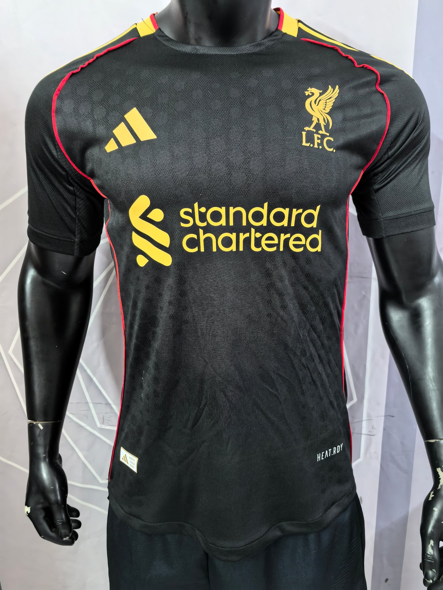 Liverpool 25-26 Black Player Version Soccer Jersey