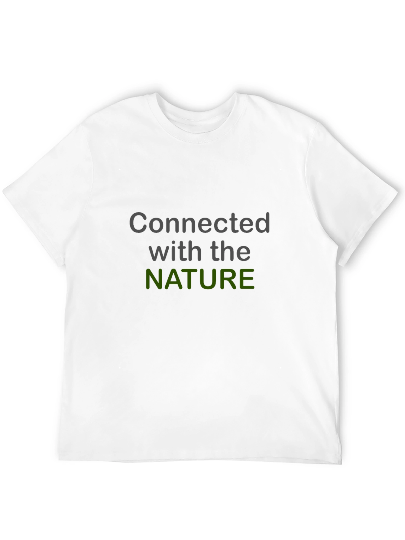 Connected with Nature Graphic Tee - Black