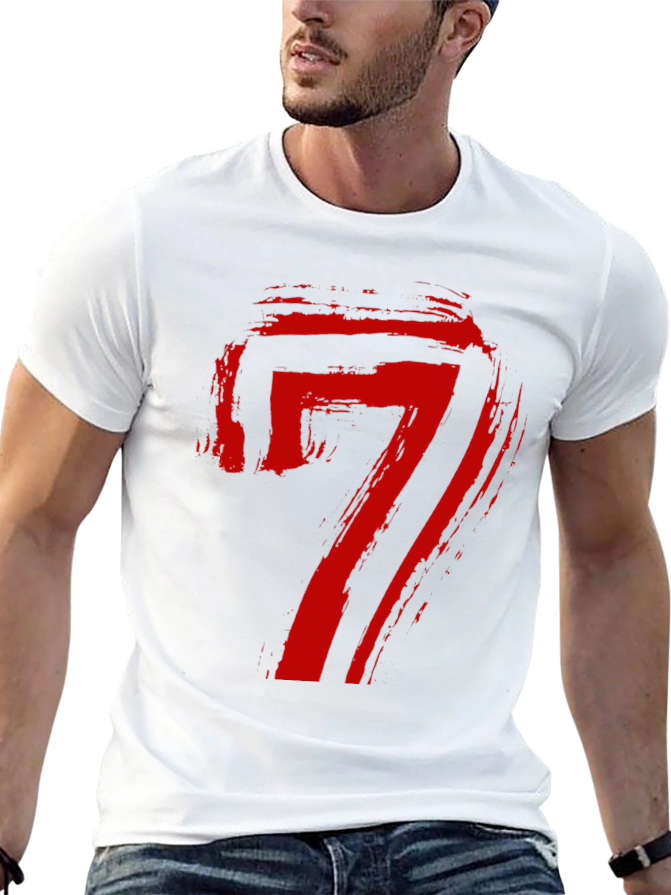 Brush Stroke Number 7 T-Shirt