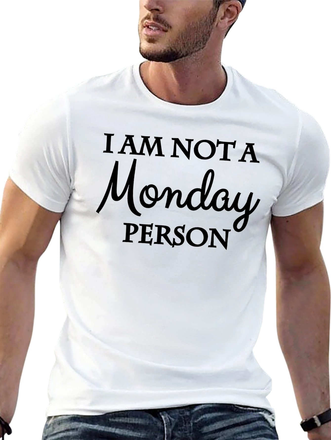 I Am Not A Monday Person Graphic Tee