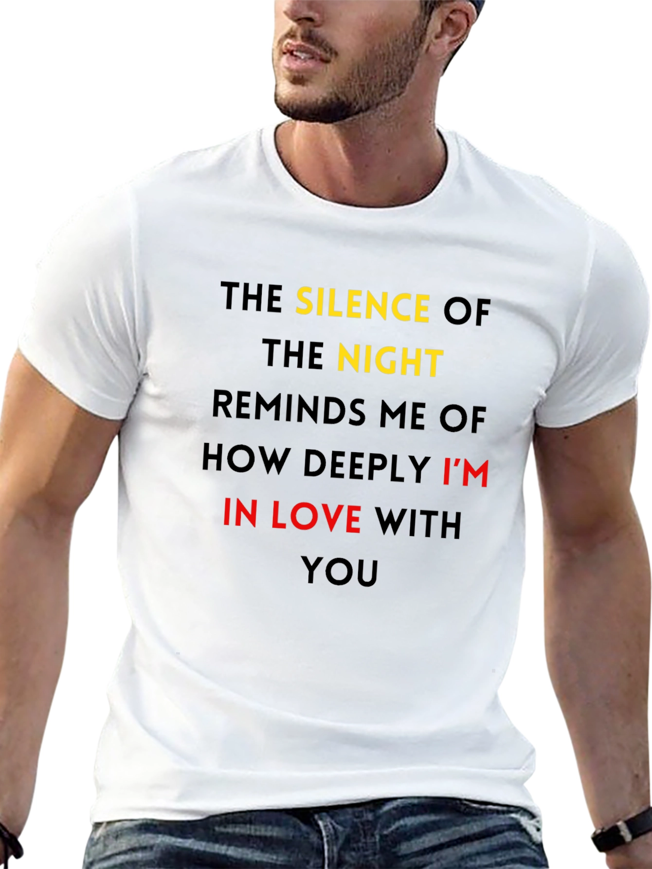 Silence of the Night Mens Graphic Tee