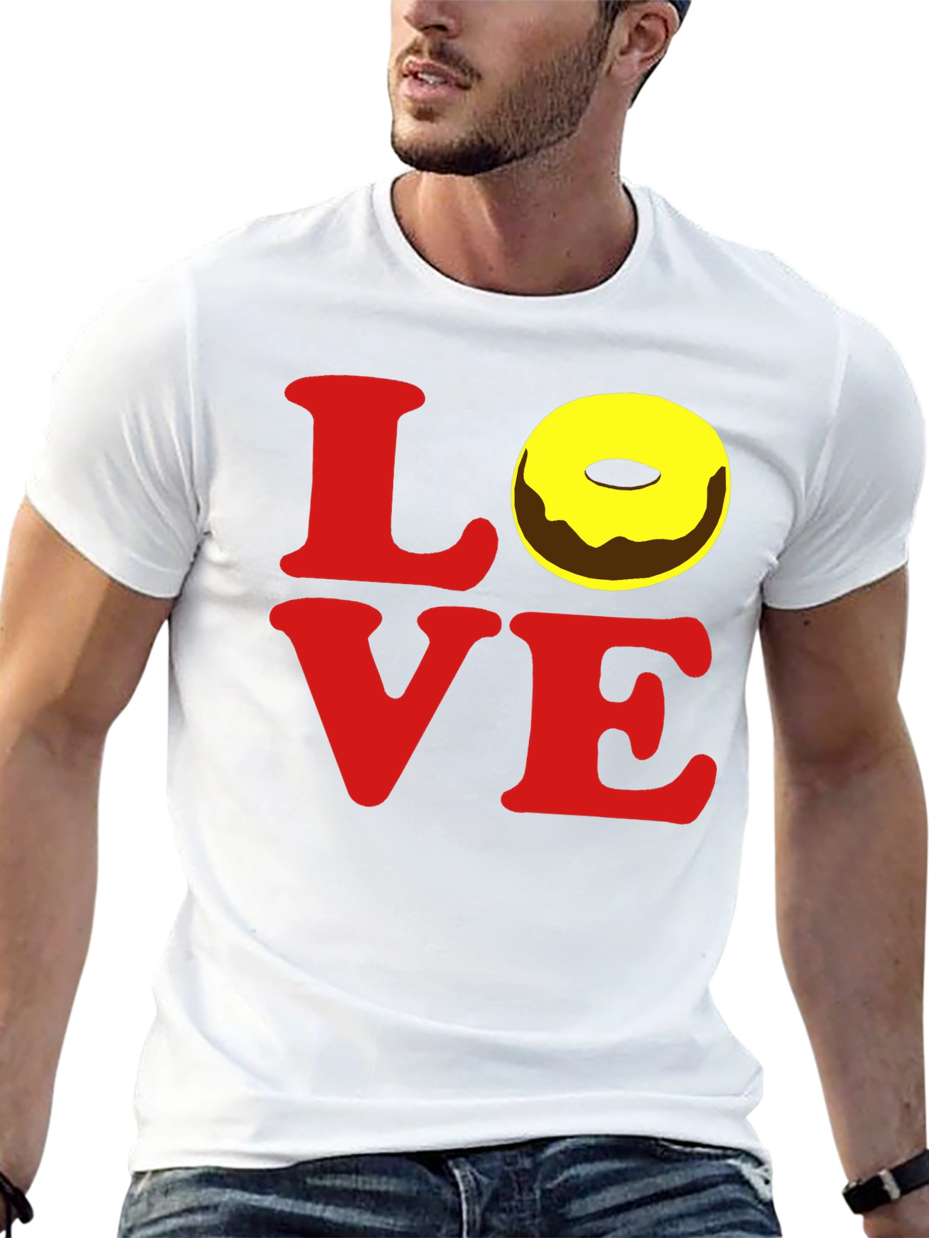 Love Donut T-Shirt - Sweet Graphic Tee