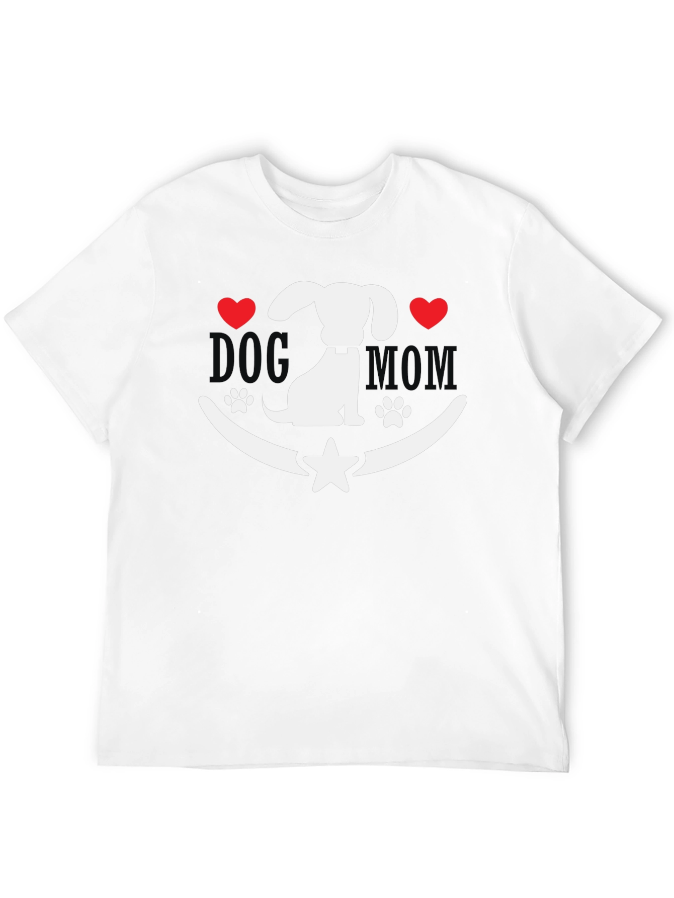 Dog Mom T-Shirt: Cute Puppy Lover Tee