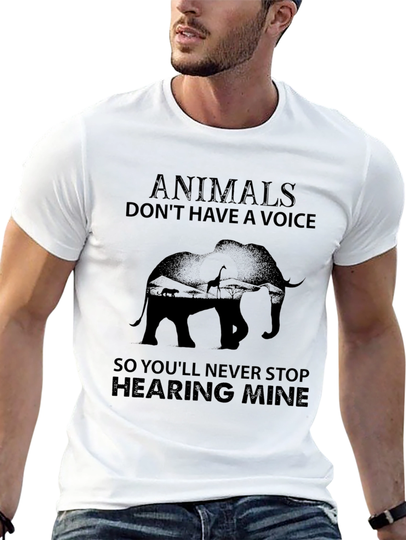 Animals Dont Have a Voice T-Shirt