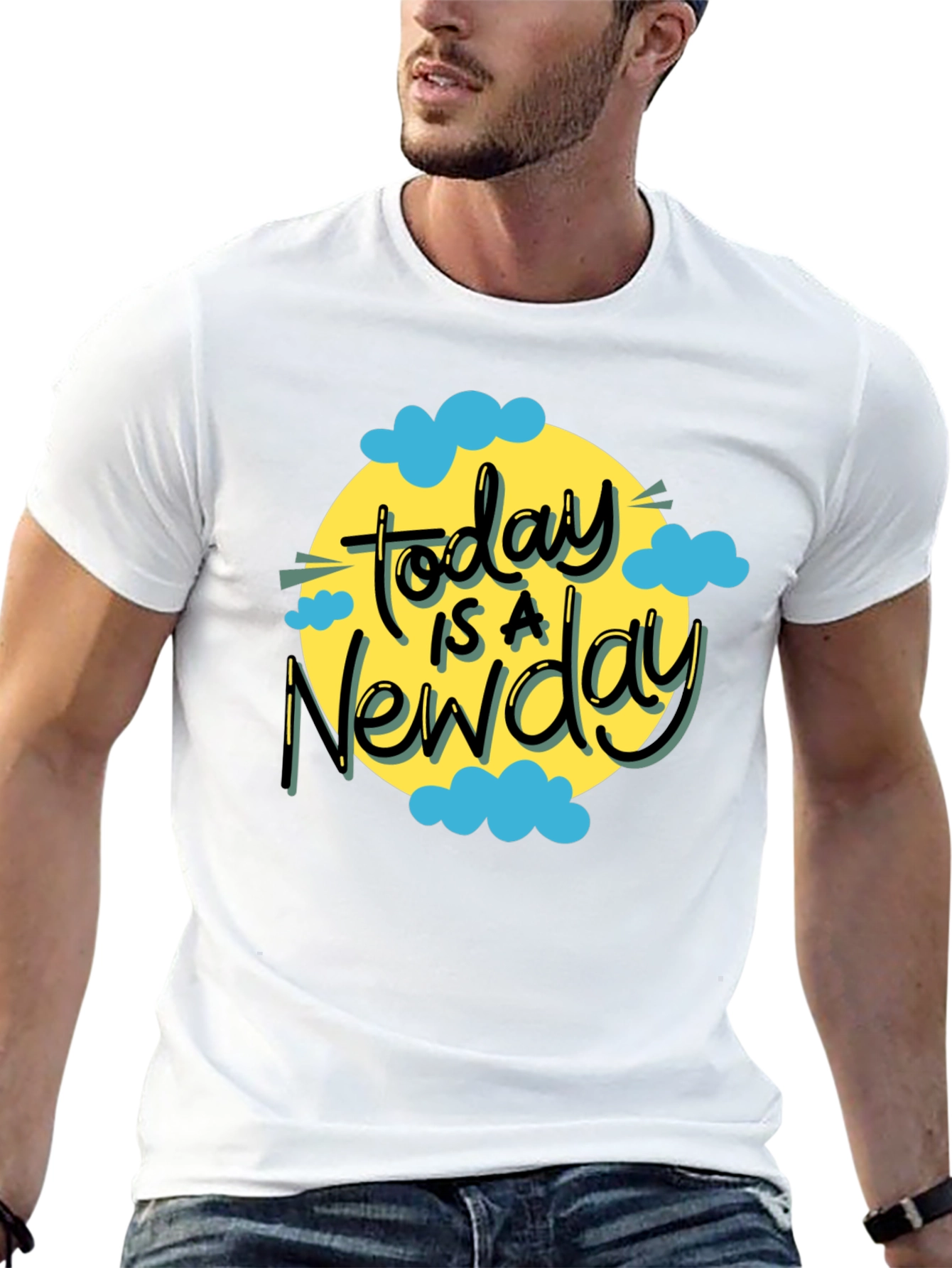 Today is a New Day T-Shirt - Black