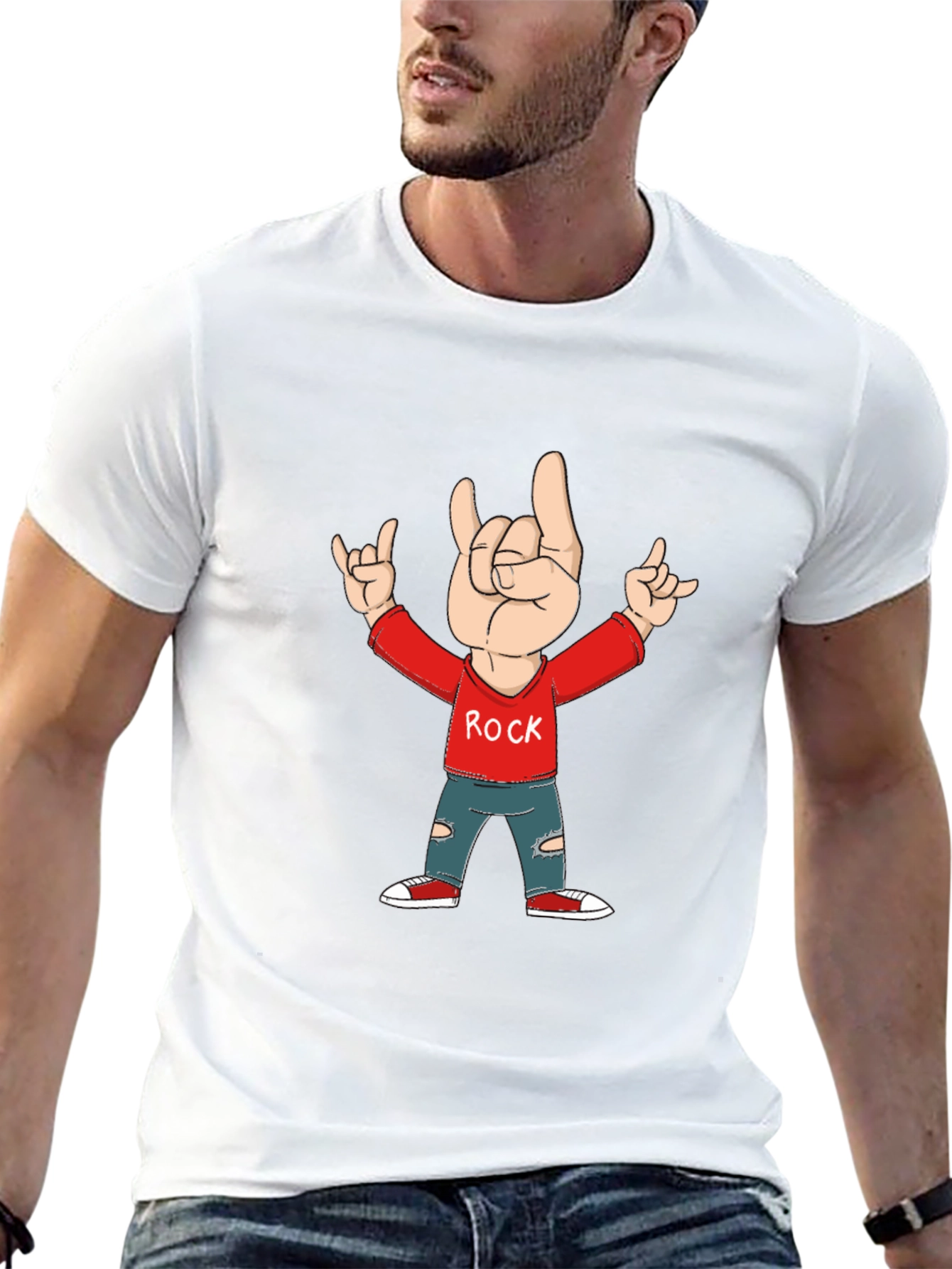 Rock On Graphic T-Shirt