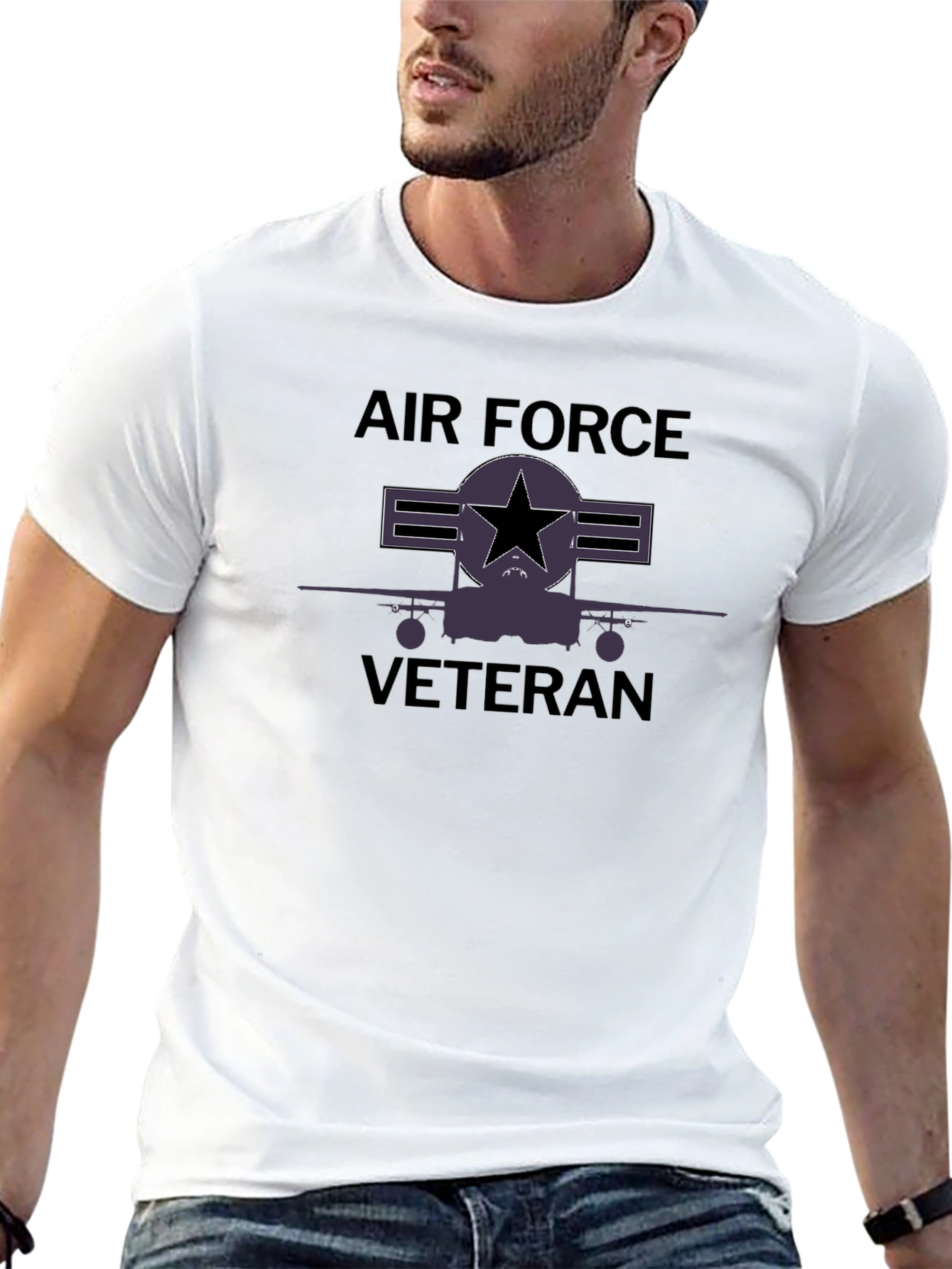 Air Force Veteran T-Shirt - Military Pride