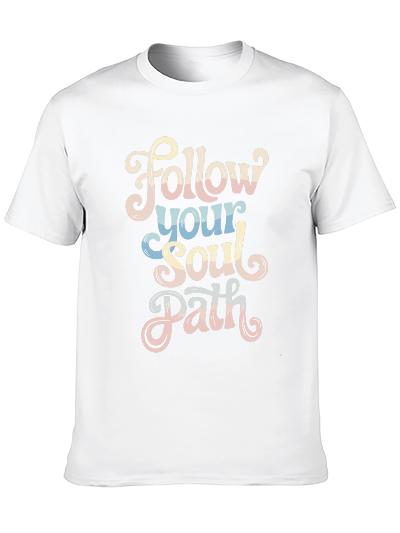 Follow Your Soul Path Graphic Tee - Inspiring Design
