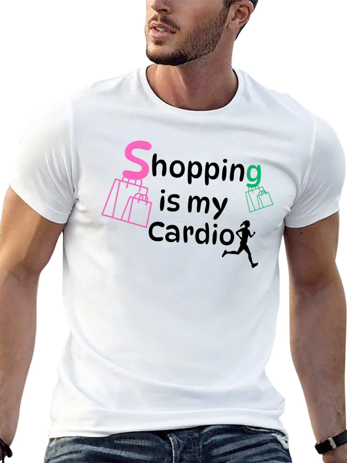 Shopping is My Cardio Graphic Tee