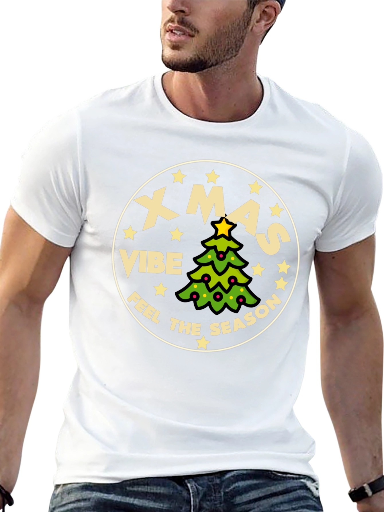 Xmas Vibe Feel the Season T-Shirt