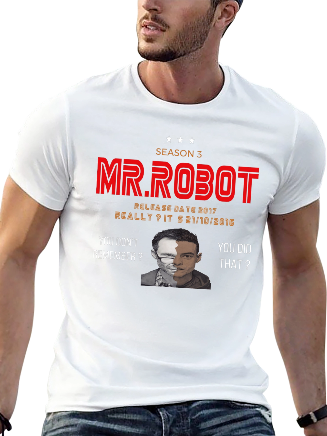 Mr. Robot Season 3 Graphic T-Shirt