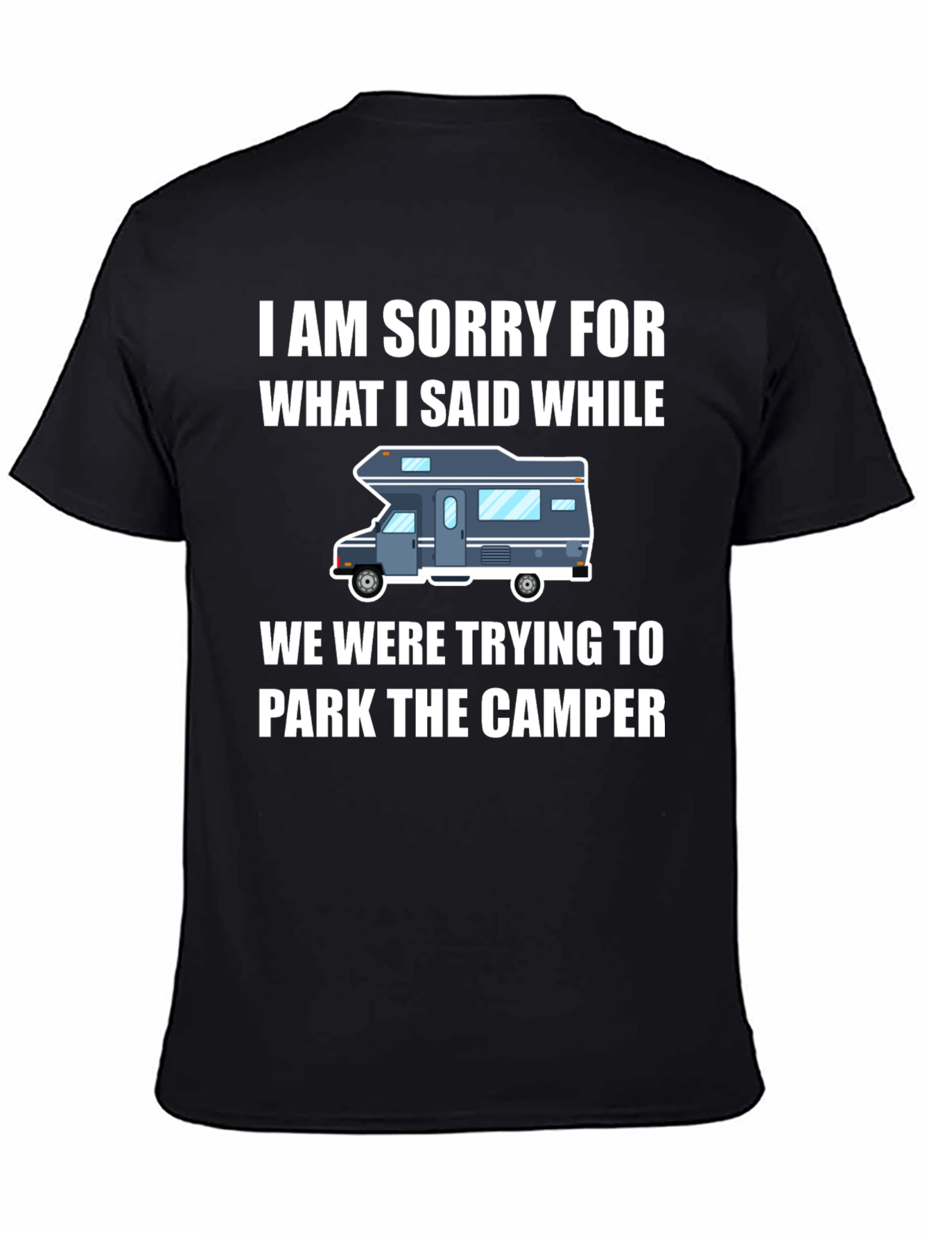 Camper Parking Apology Graphic Tee