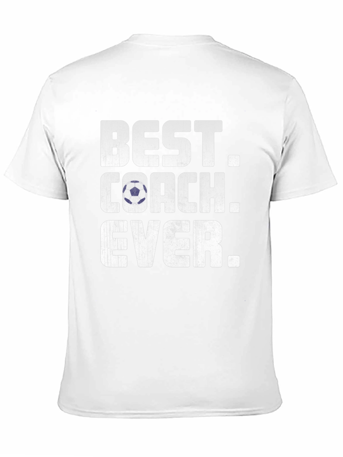 Best Coach Ever T-Shirt - Soccer Design