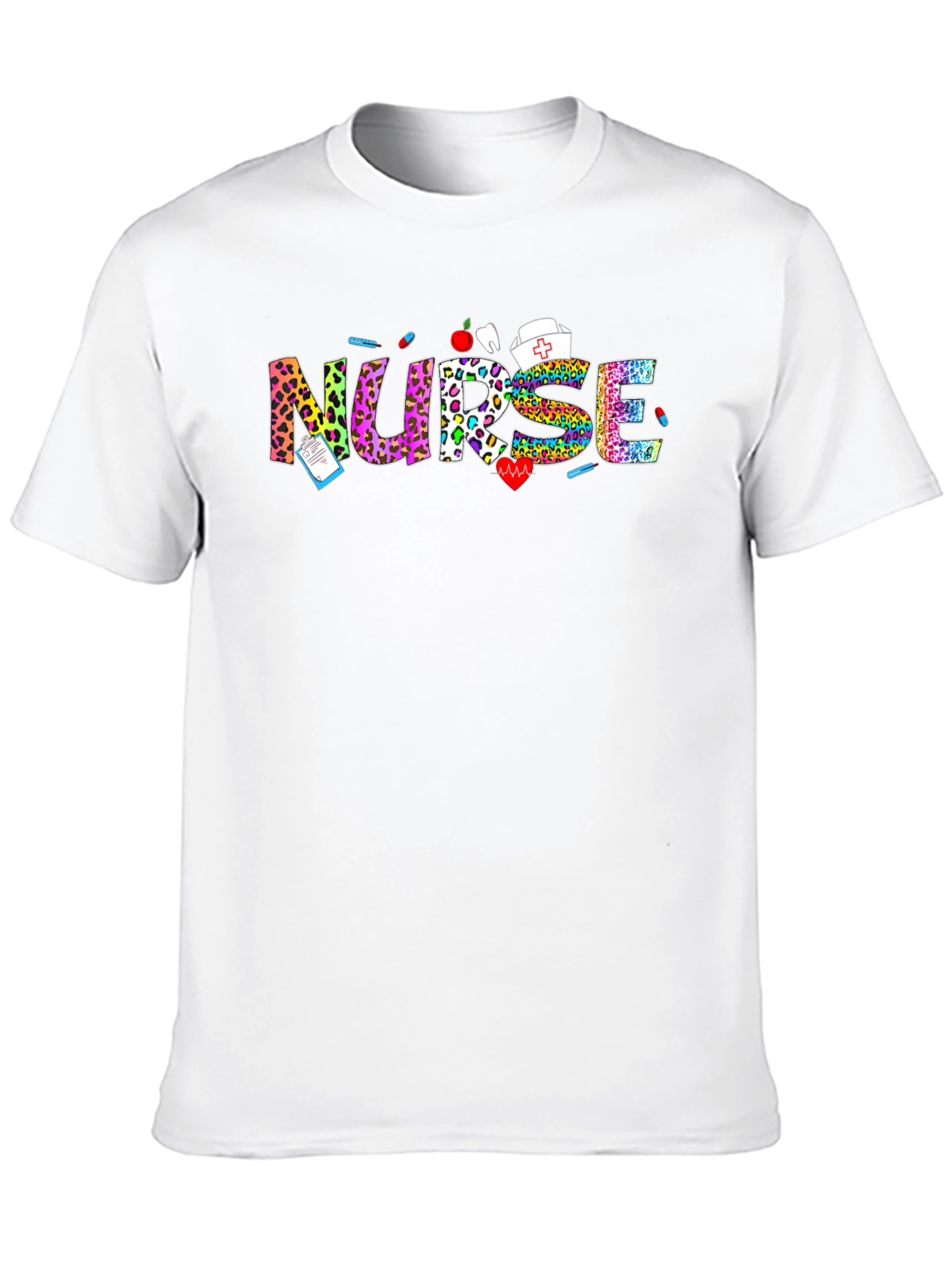 Nurse Leopard Print T-Shirt