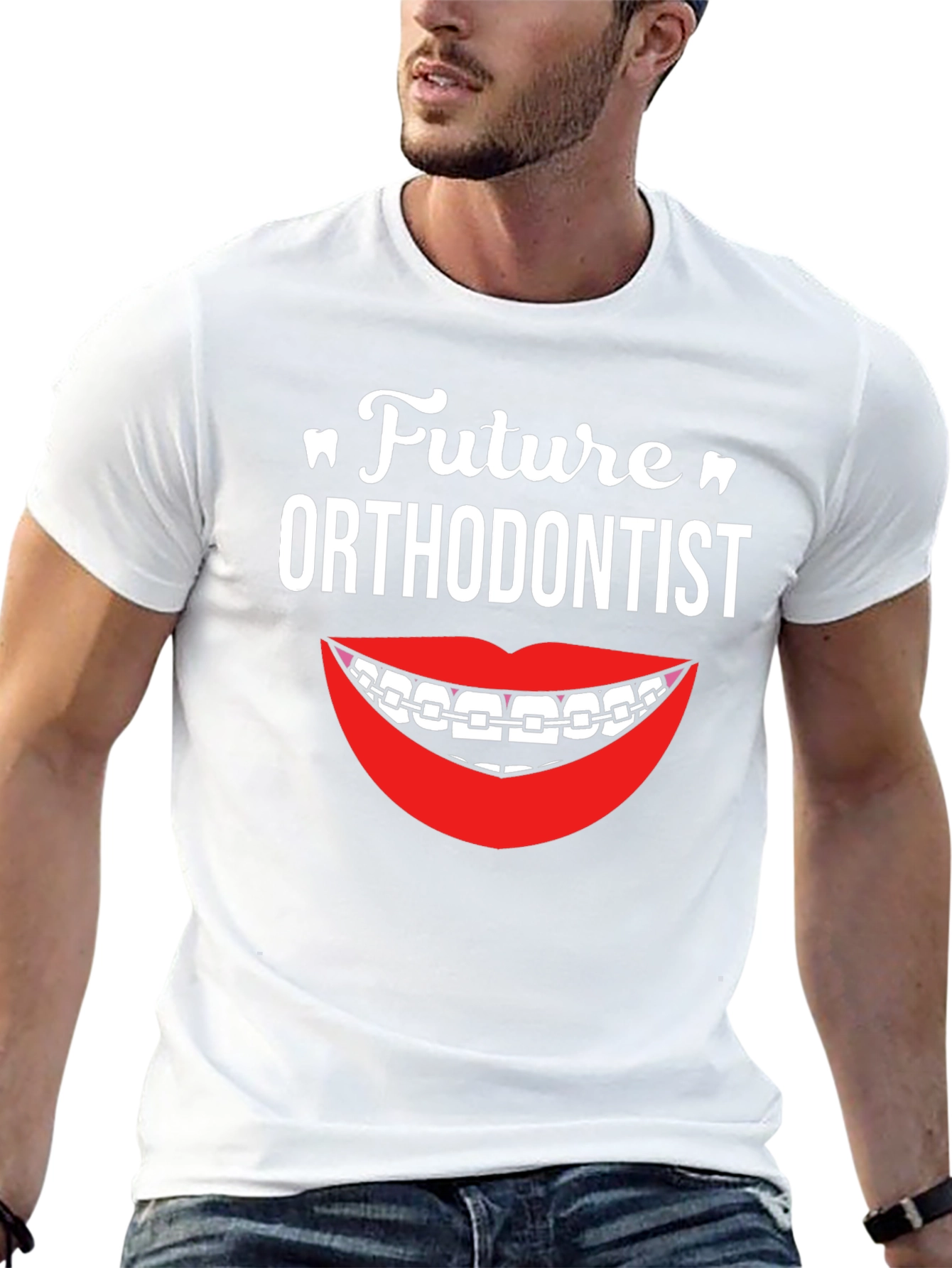 Future Orthodontist T-Shirt - Braces Smile Design