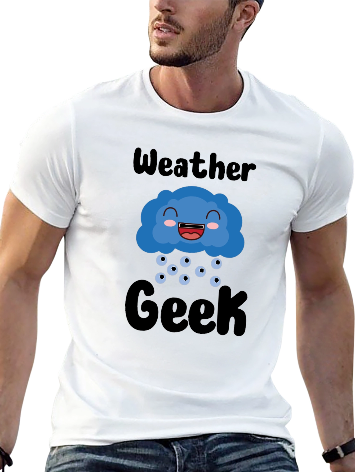 Weather Geek T-Shirt - Cute Cloud Design