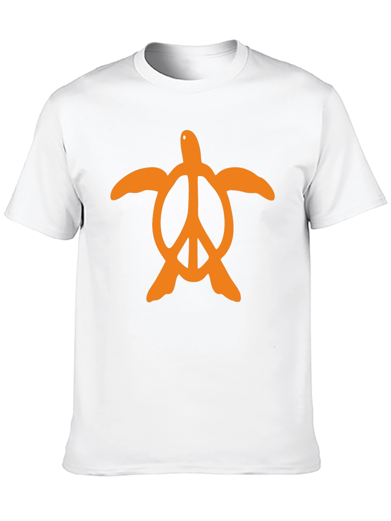 Turtle Peace Sign T-Shirt - Black