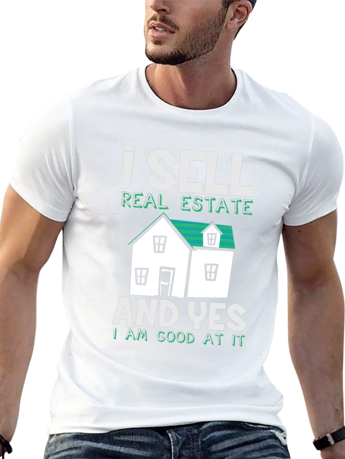Realtor T-Shirt: I Sell Real Estate